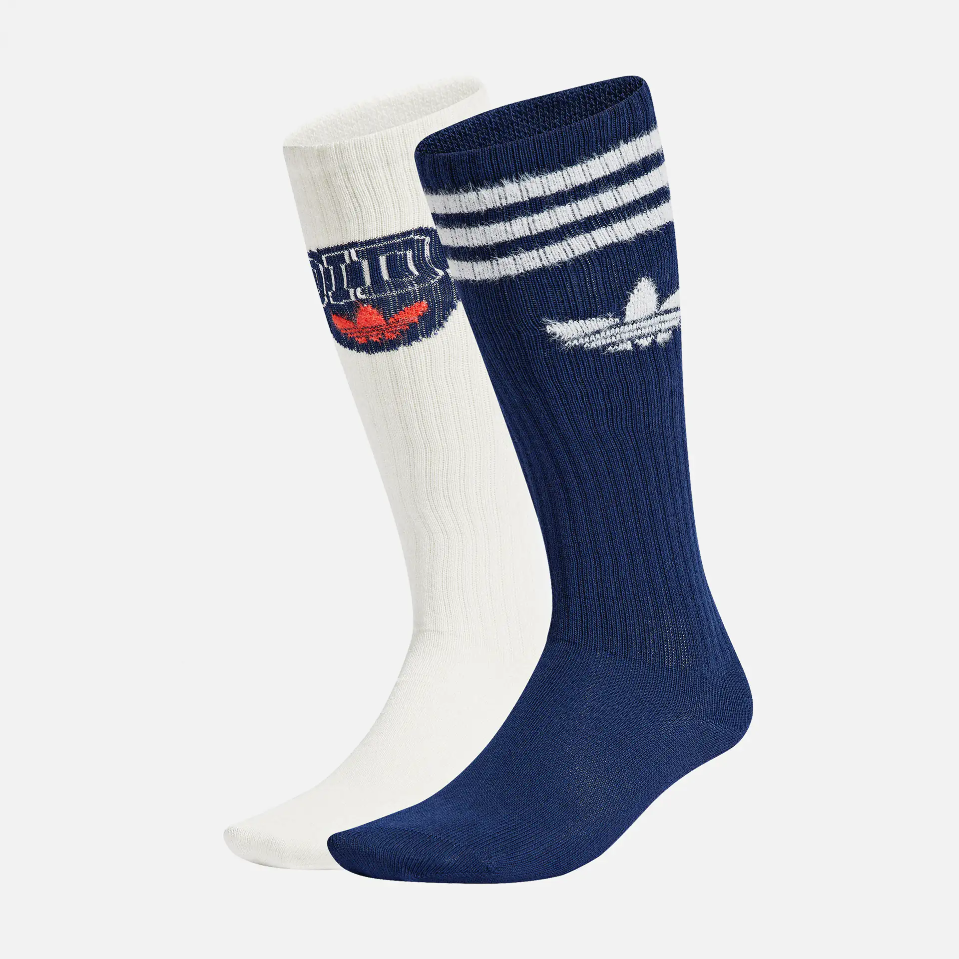 adidas Originals BBall High Socks Night Indigo/Cloud White