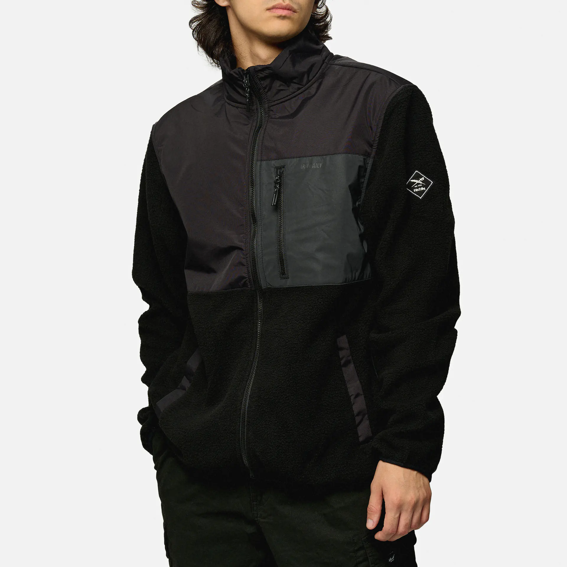 Iriedaily Auf Deck Fleece Jacket Uni Black