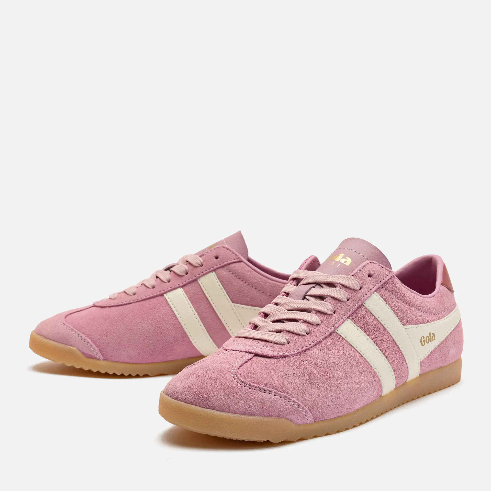 Gola Bullet Suede Sneaker Candy/Off White/Pale Gum