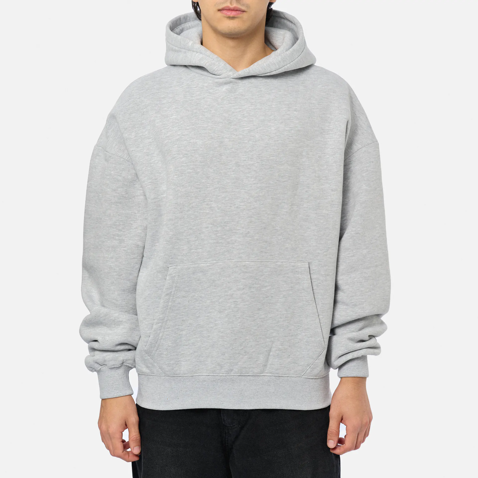 Prohibited Drift Hunt Hoodie Grey Melange