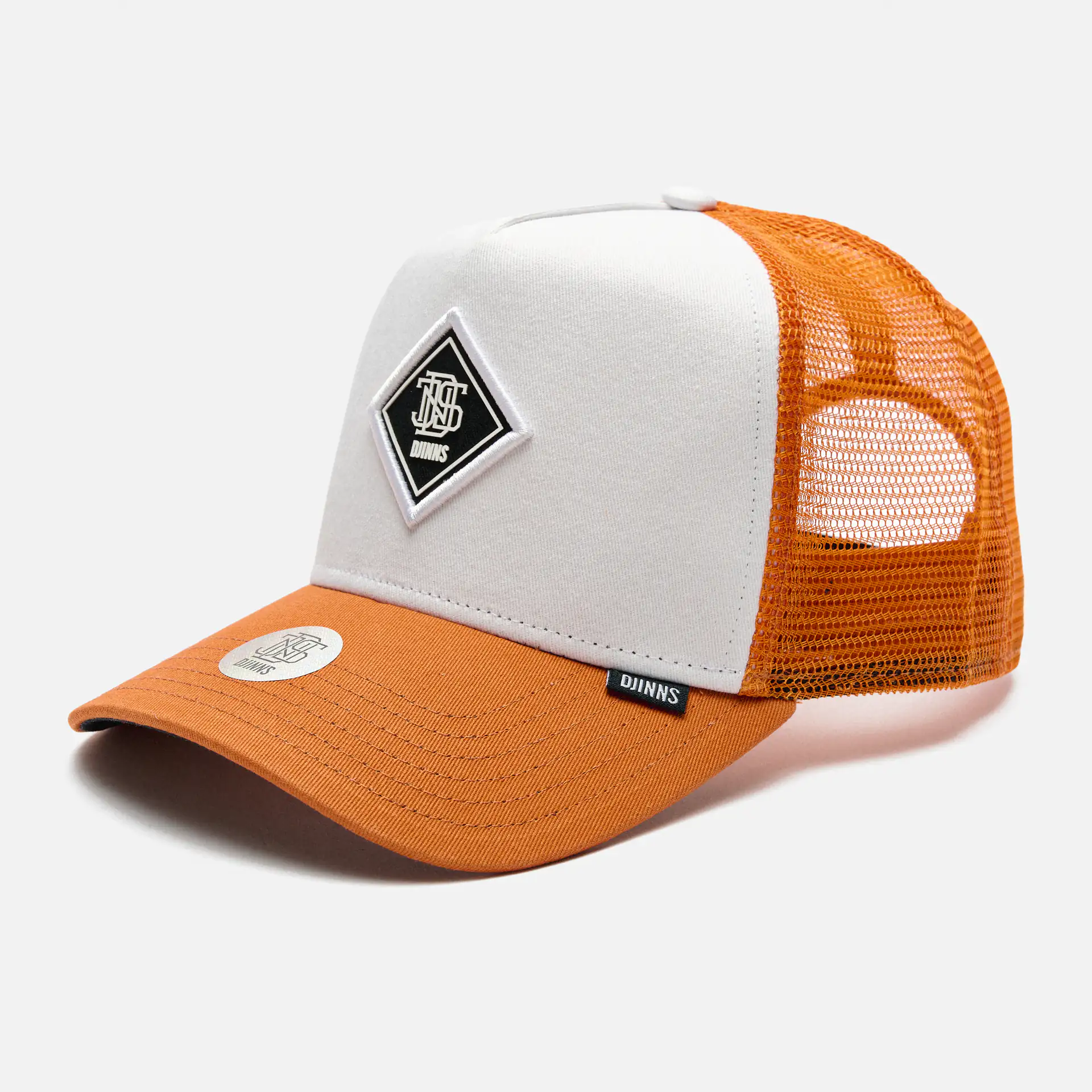 DJINNS Trucker Cap HFT Match DNC White/Rost