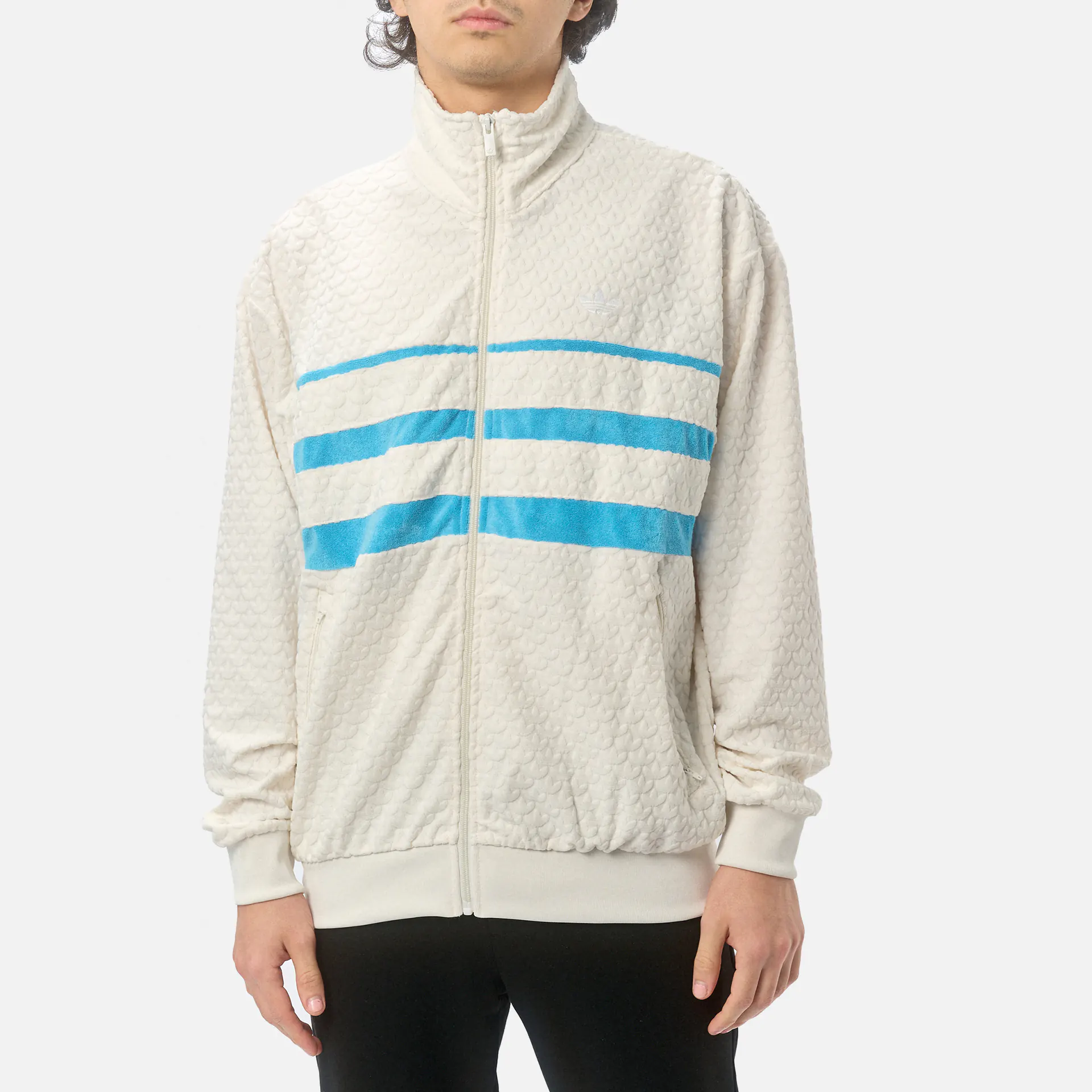 adidas Originals Q12 Monogram Track Jacket Cloud White