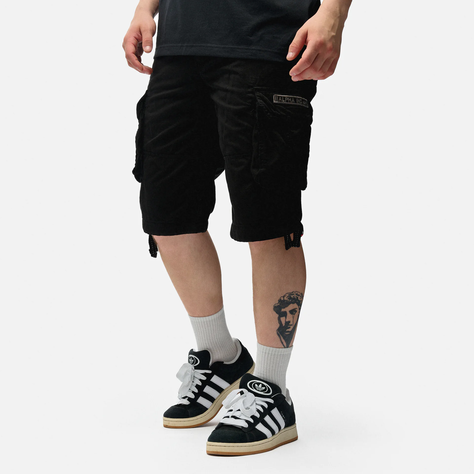 Alpha Industries Jet Cargo Short Black