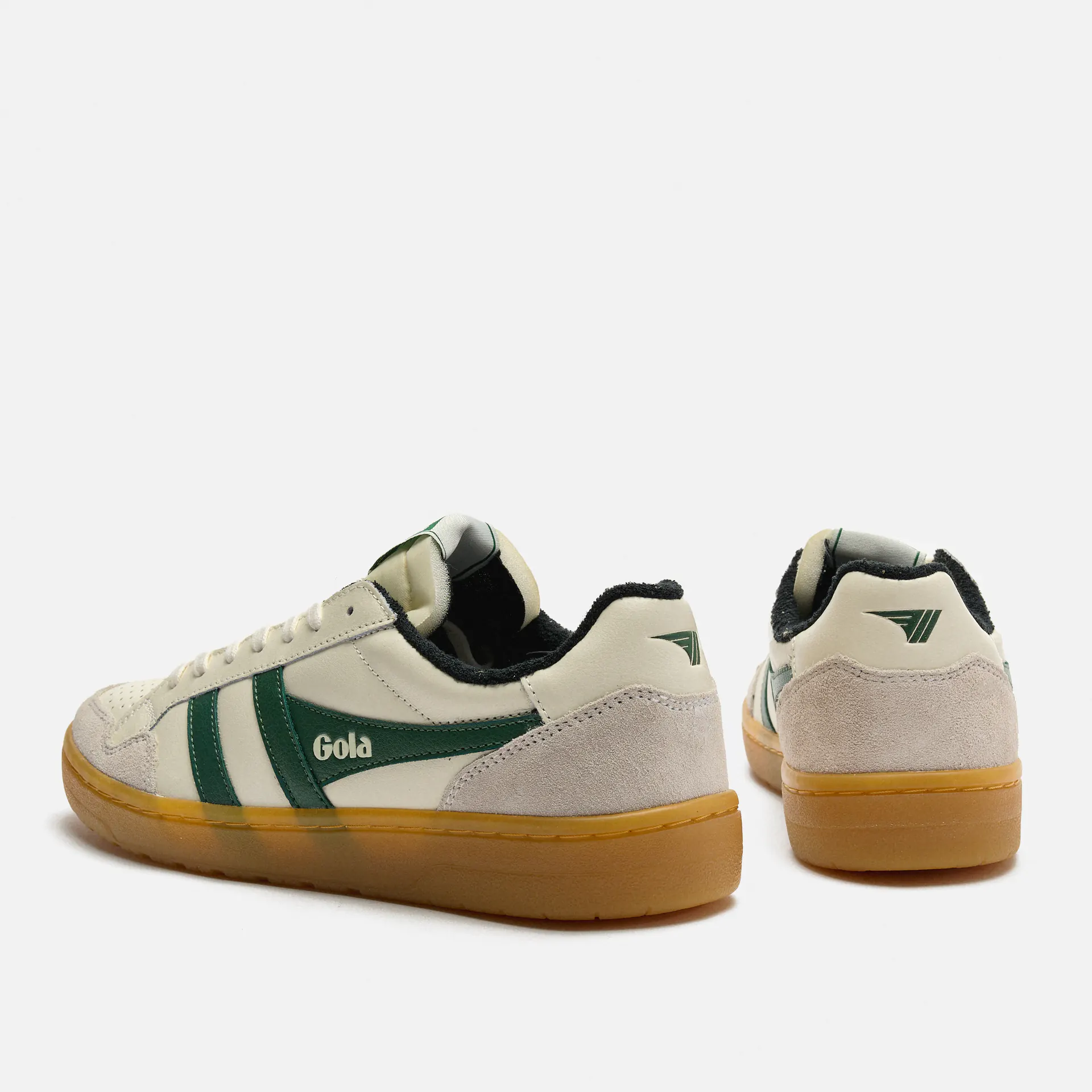 Gola Eagle '86 Sneaker Off White/Evergreen/Black/Gum