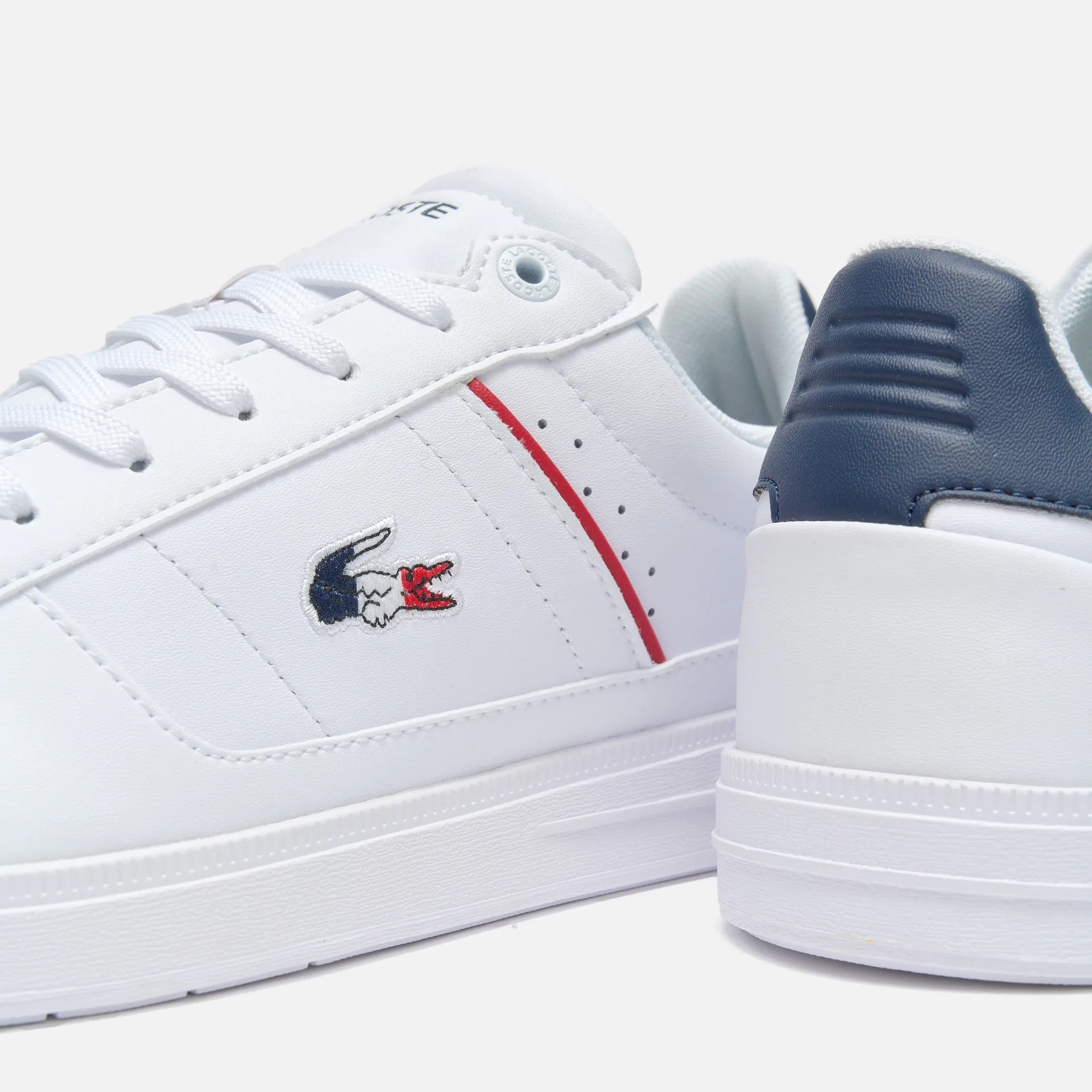 Lacoste Europa Pro Tri 123 1 SMA Sneaker White/Navy/Red