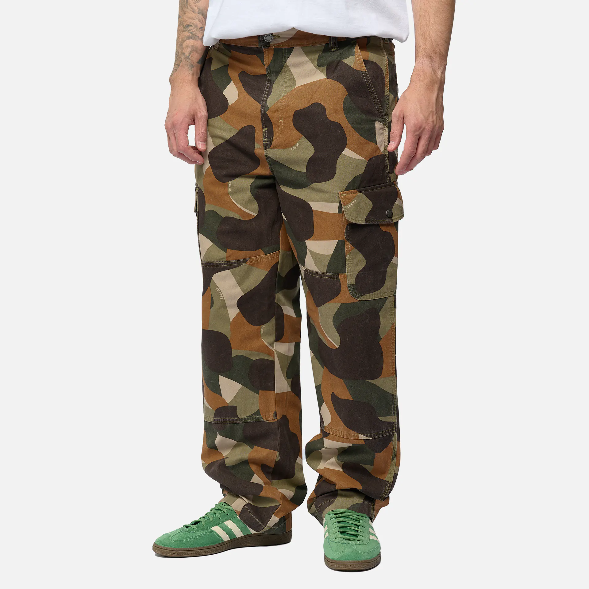 Dickies Duck Canvas Camo Cargo Imperial Green 