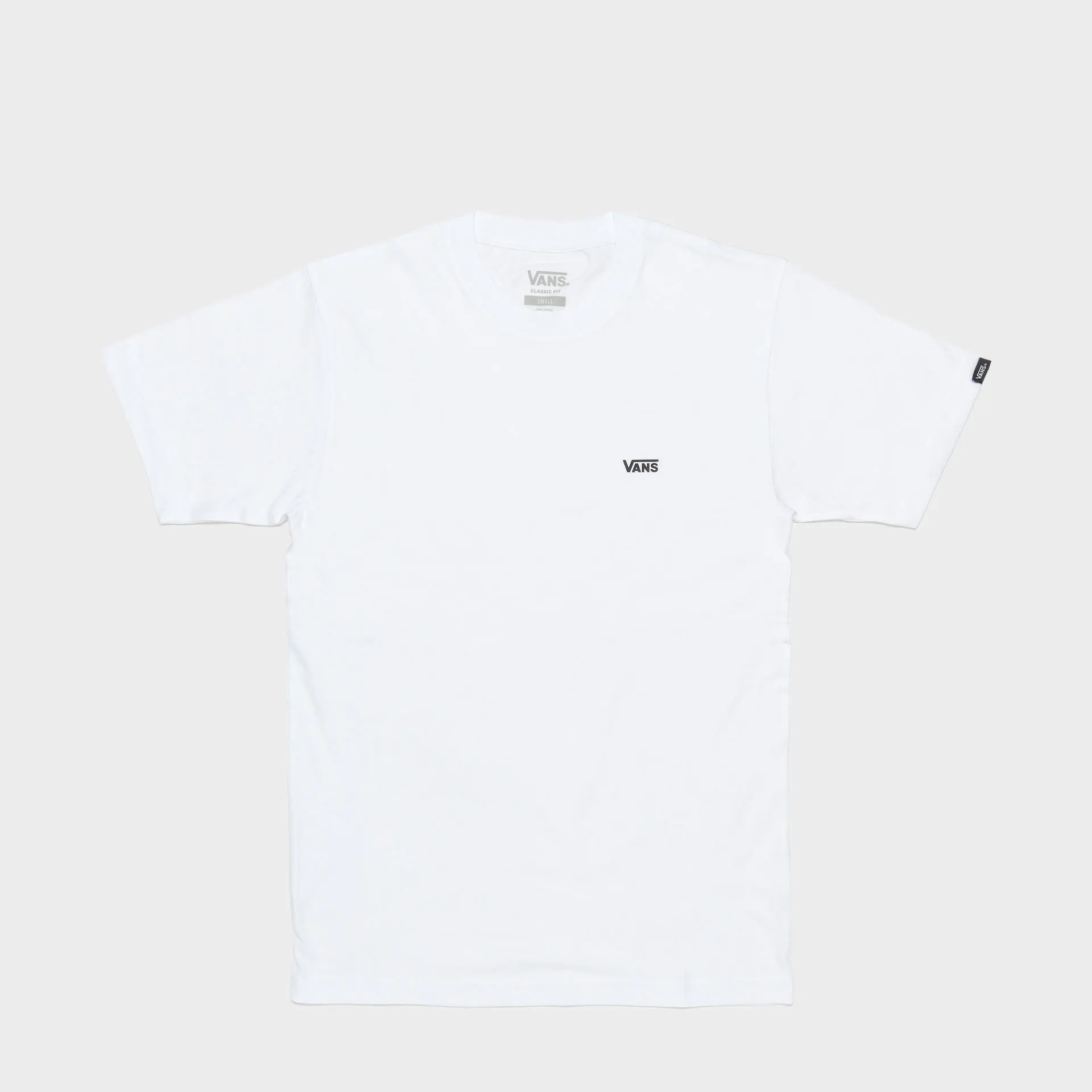 Vans Left Chest Logo T-Shirt White/Black