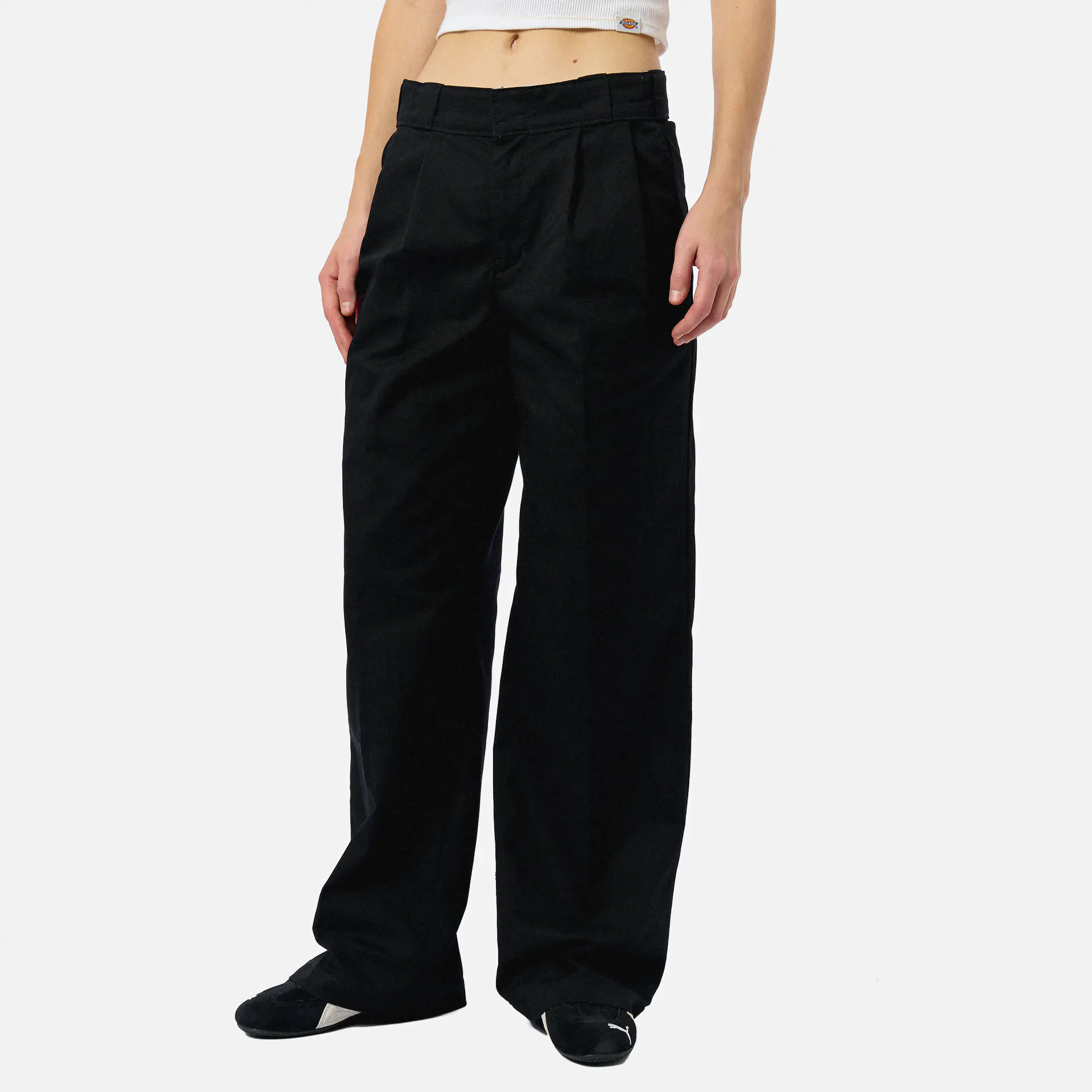 Dickies Pleated Multi Pocket Work Pant Black