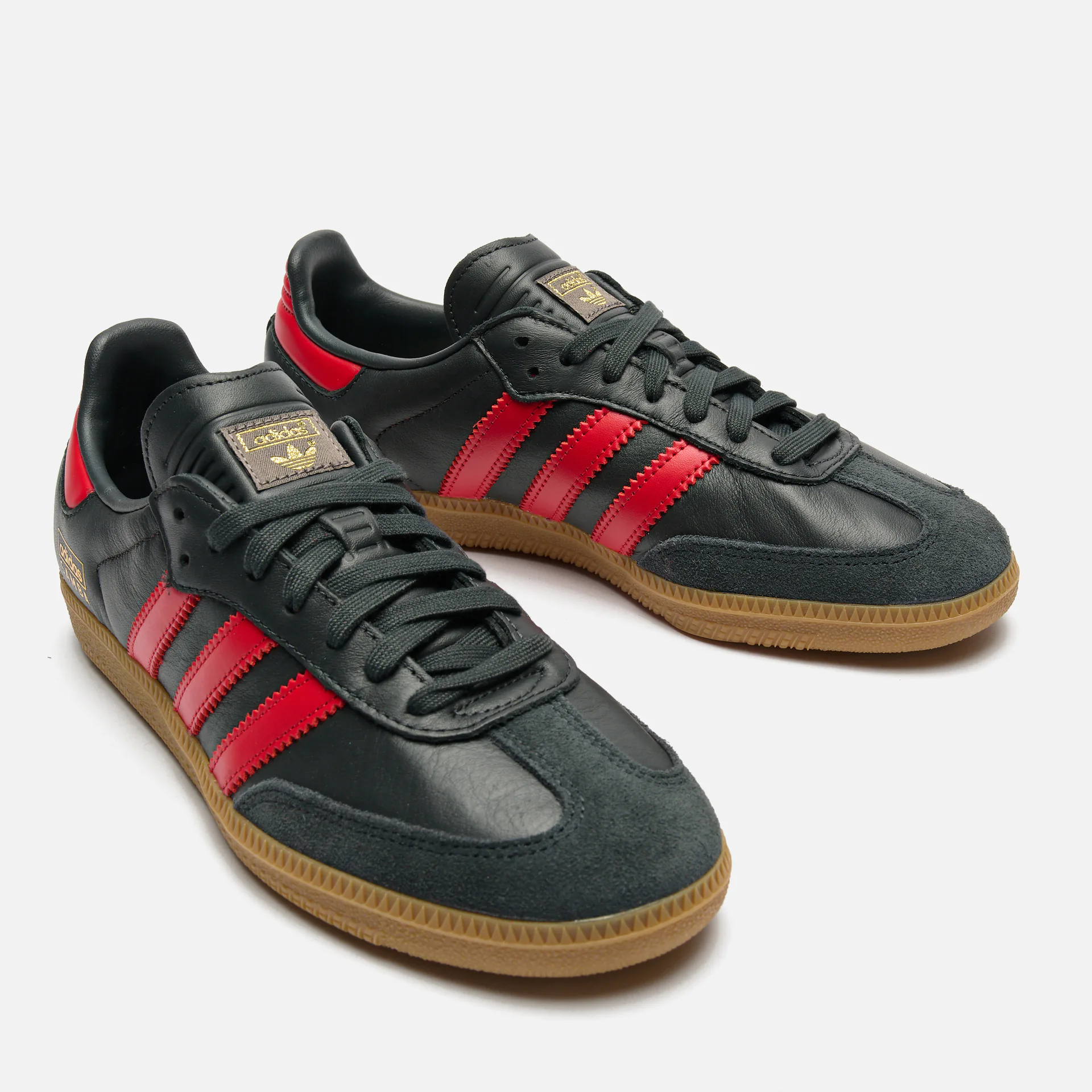 adidas Samba Sneaker OG Carbon/Better Scarlet/Gum