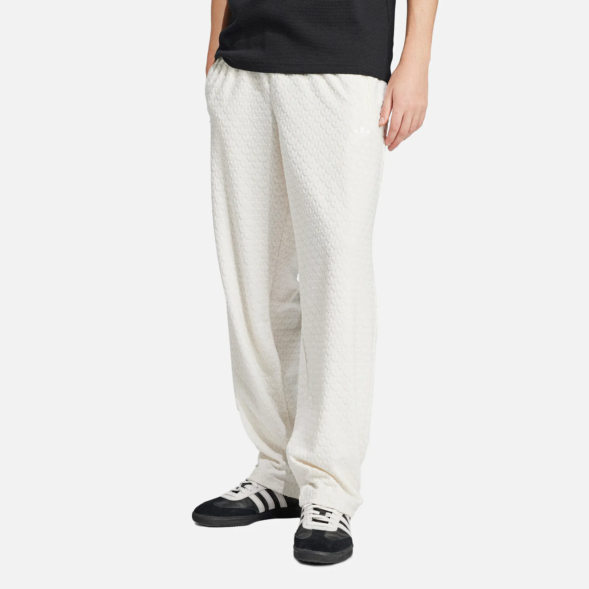 adidas Originals Q12 Monogram Trackpant Off White