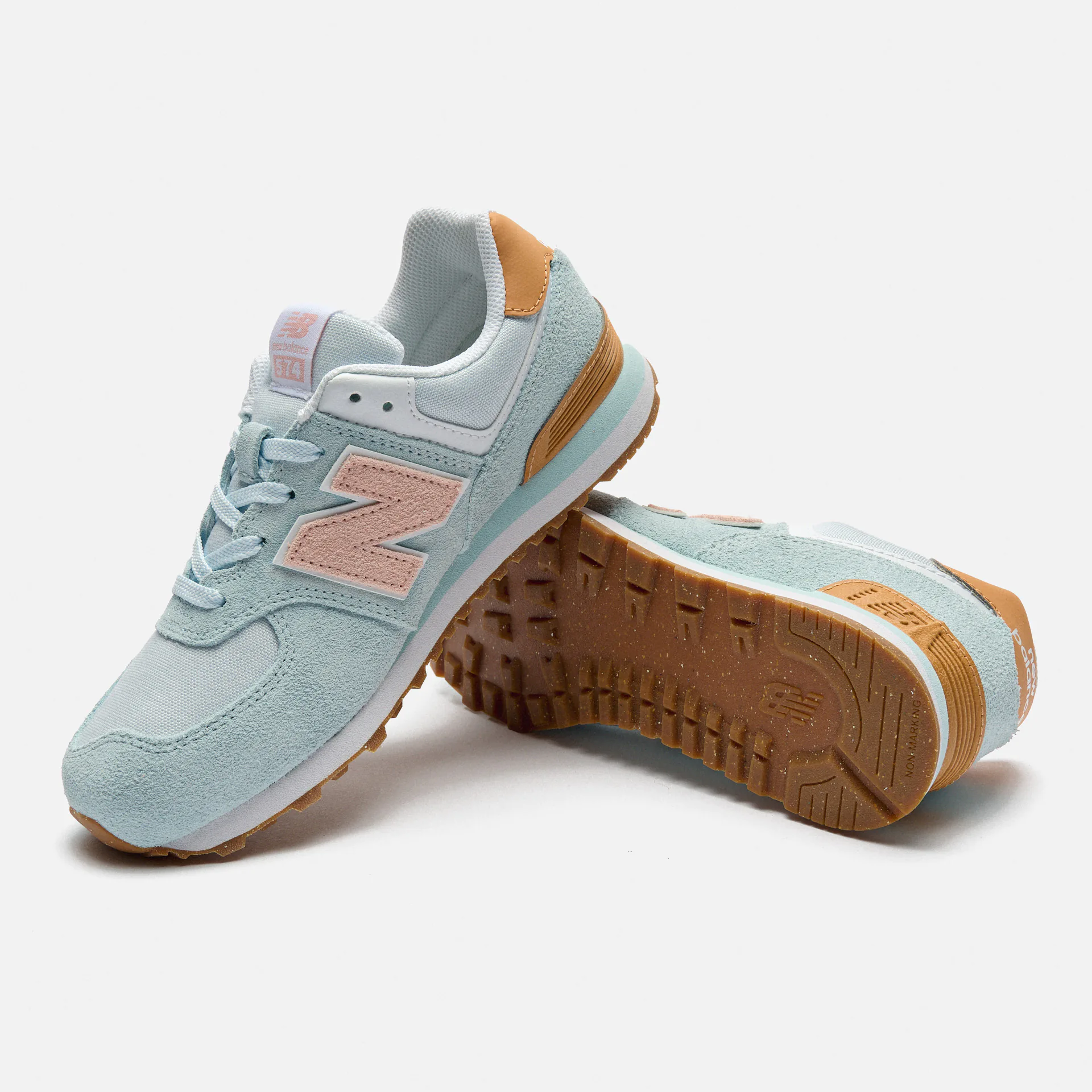 New Balance GC574 Classics Sneaker Sky Blue/Pink