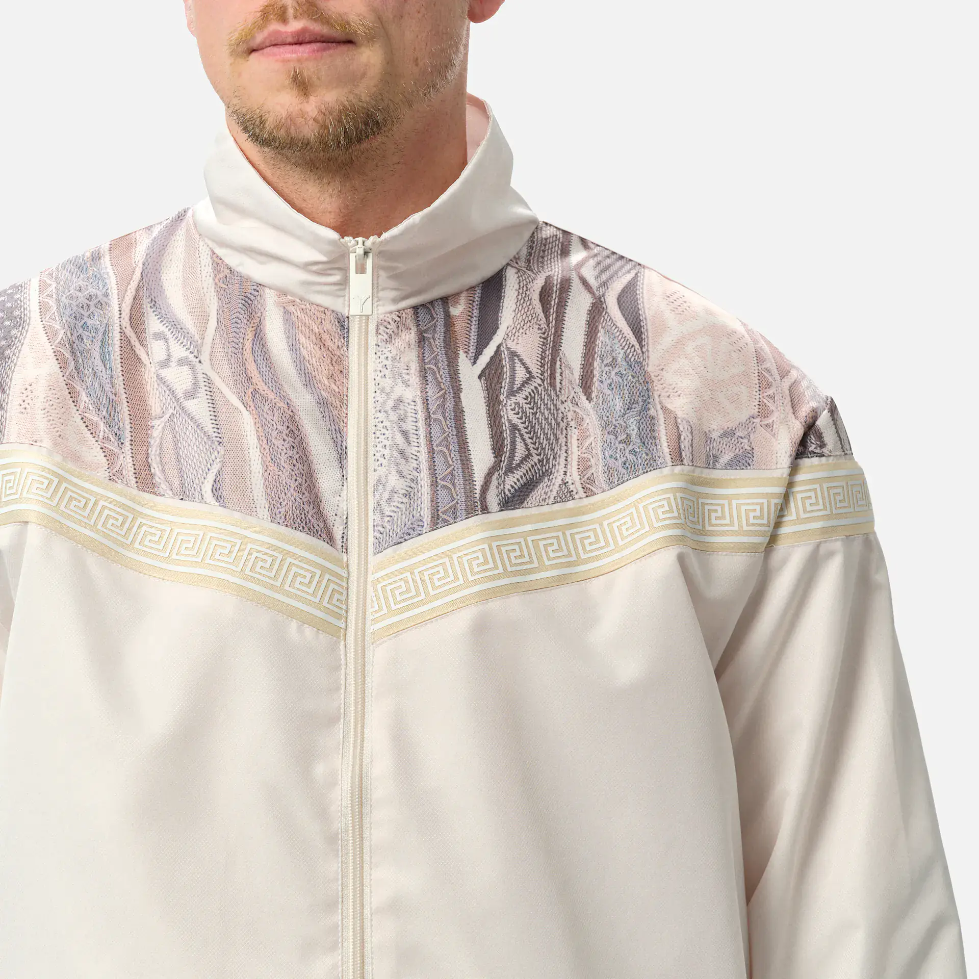 Carlo Colucci Summer Track Jacket Off White