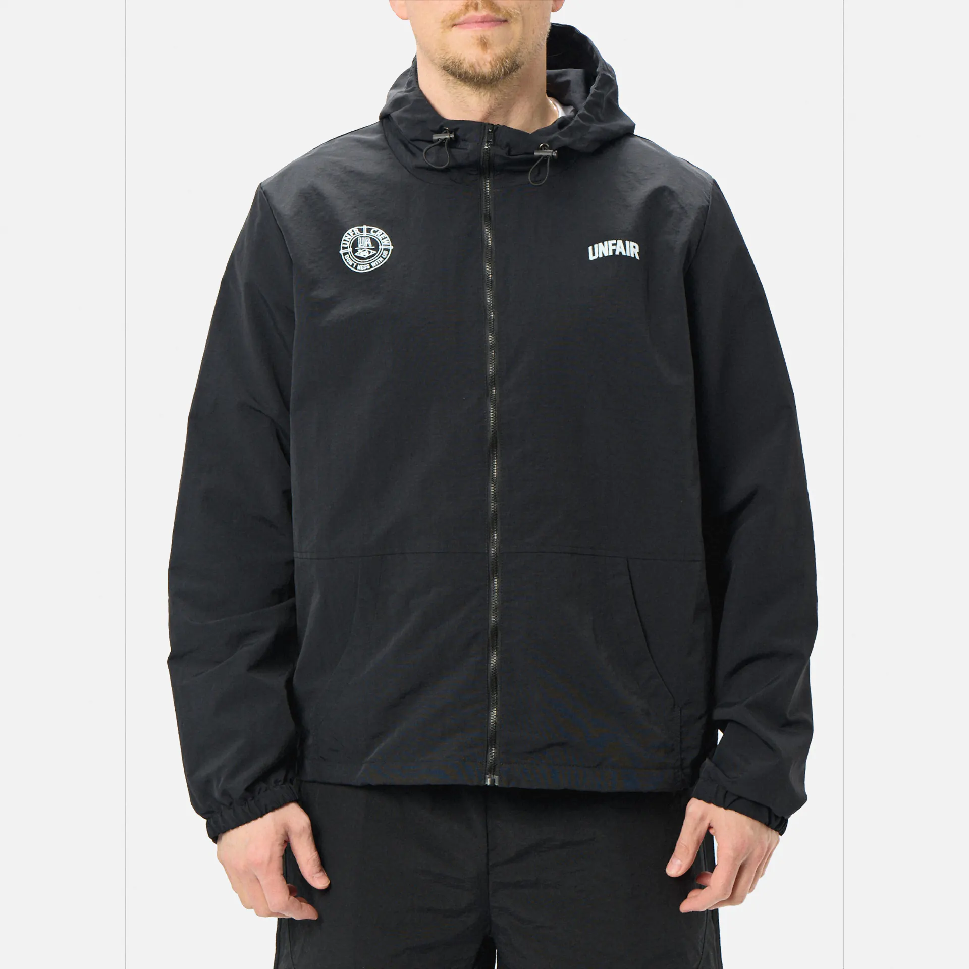 Unfair Athletics Two Sides Rainjacket Black