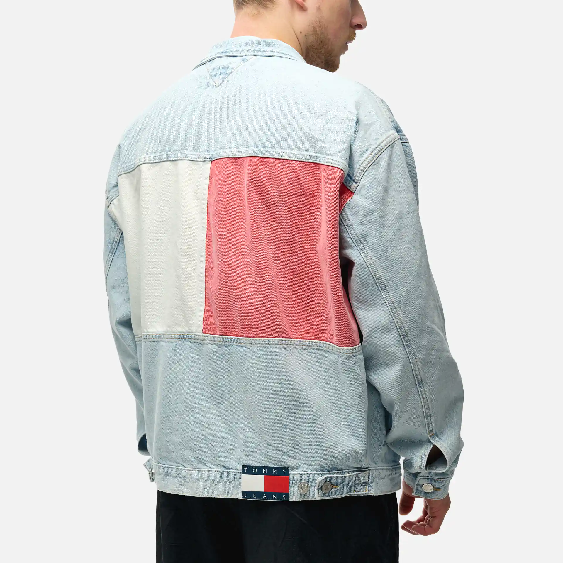 Tommy Jeans Oversized Jacket Arch Denim Light