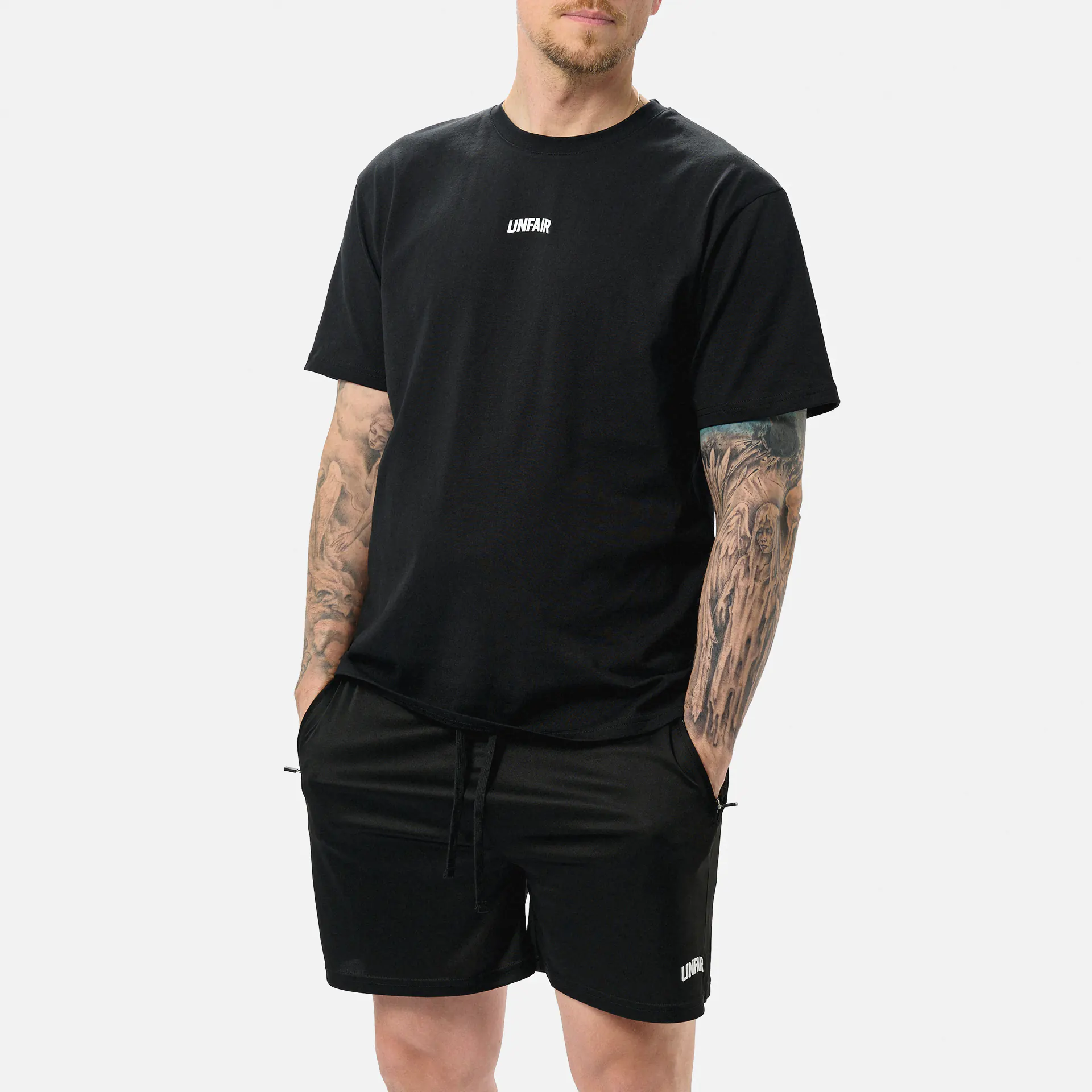 Unfair Athletics Sportabteilung Shorts Black