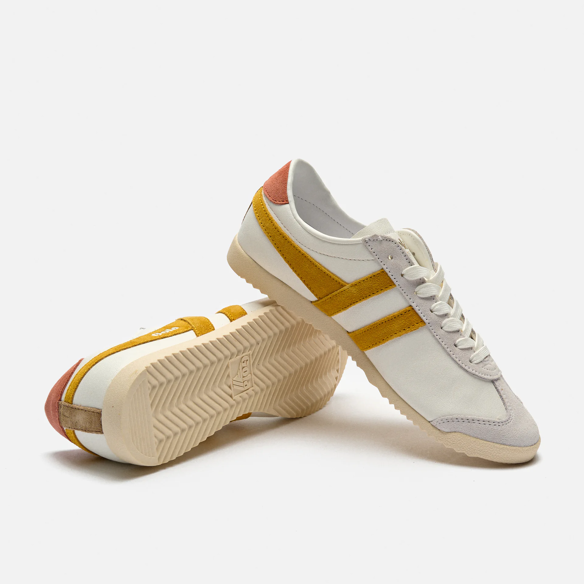 Gola Bullet Pure Sneaker White/Sun/Orange Spice