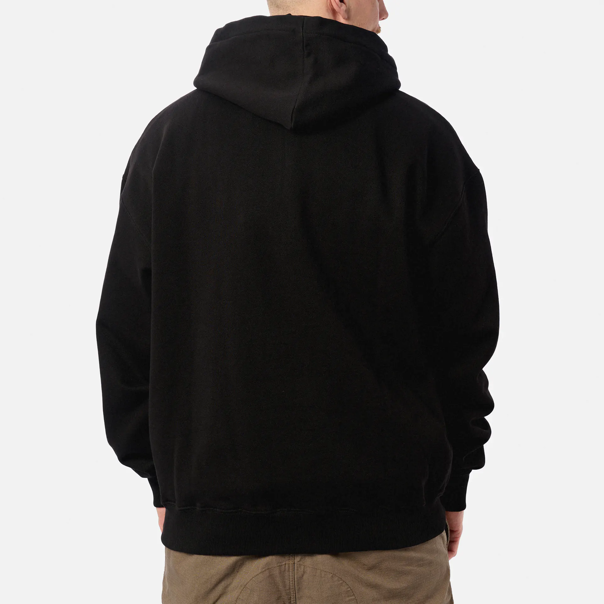 PEGADOR Grange Oversized Hoodie Washed Black