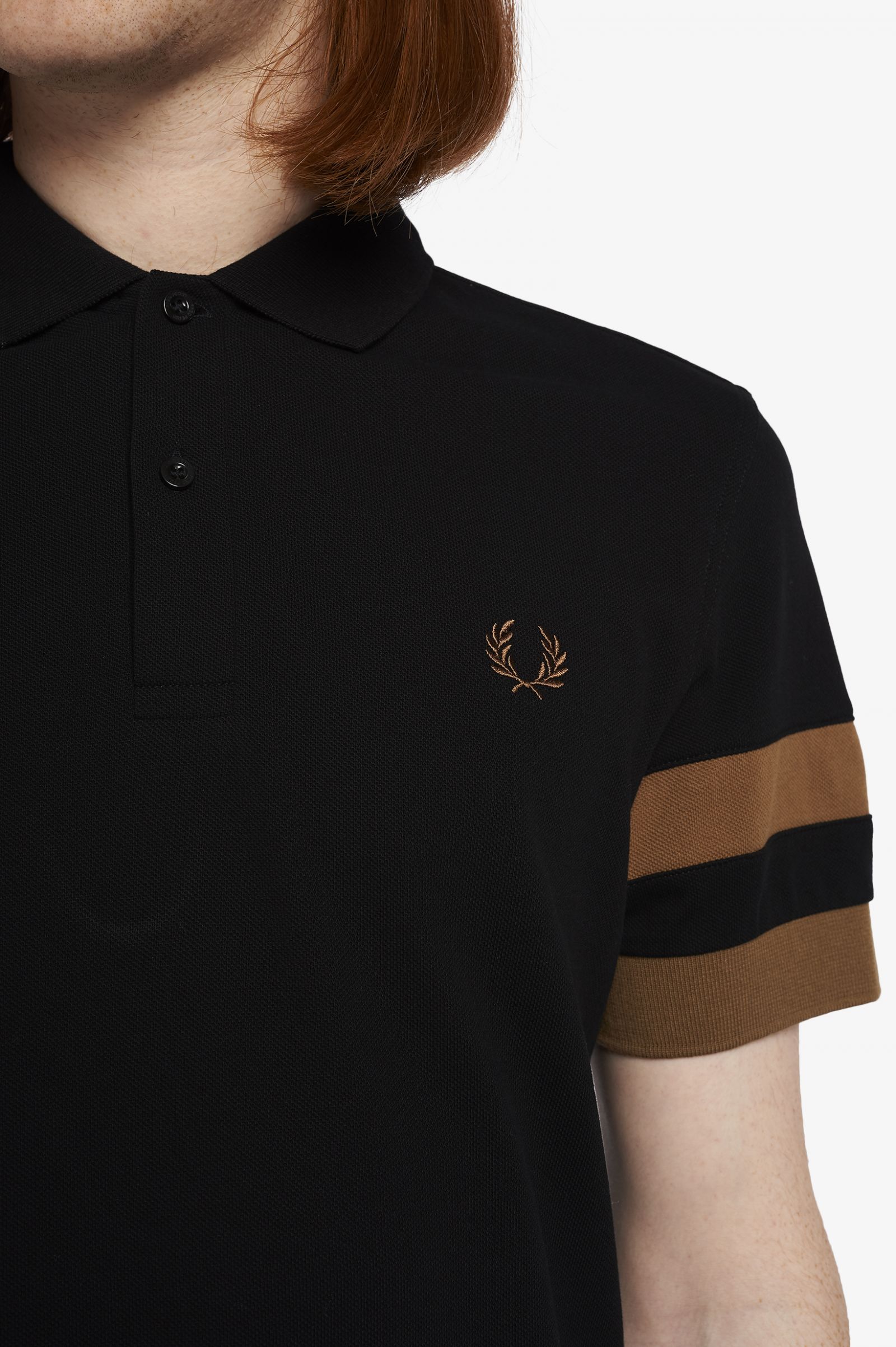 Fred Perry Bold Tipped Herren Polo Shirt 