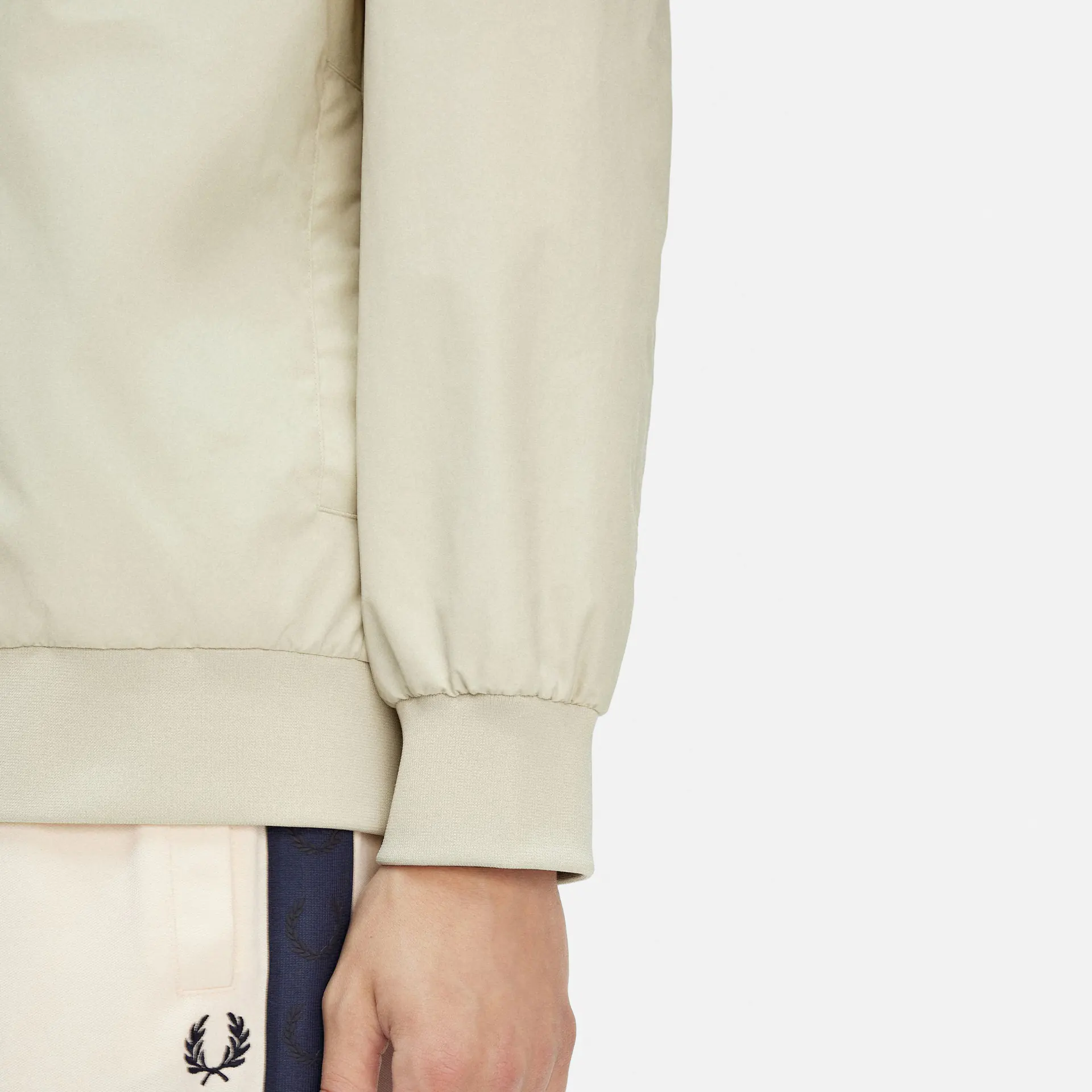 Fred Perry Brentham Jacket Oatmeal/Shaded Stone