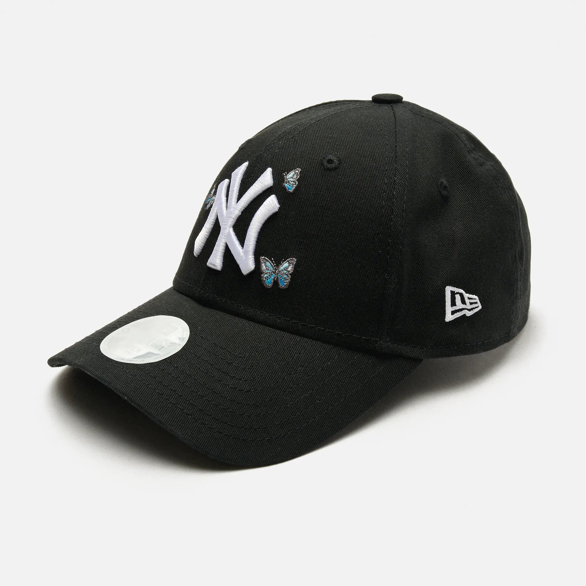 New Era MLB NY Yankees Womens Icon 9Forty Strapback Cap Black/White