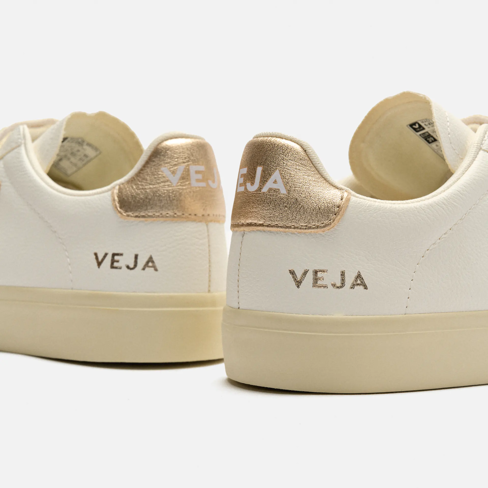 Veja Recife Logo Chromefree Leather Sneaker Extra White/Platine