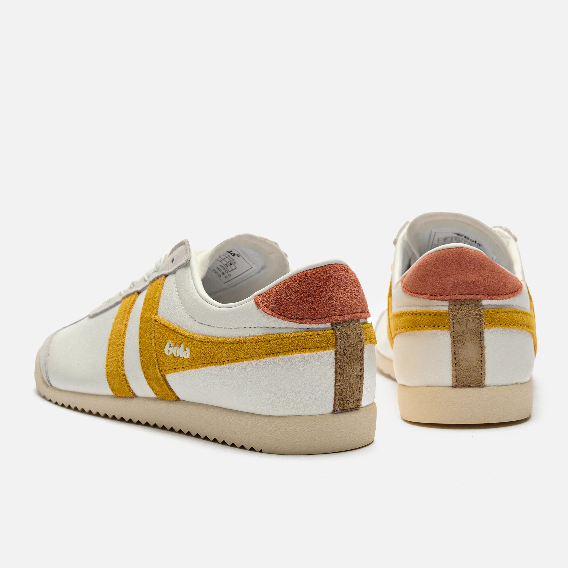 Gola Bullet Pure Sneaker White/Sun/Orange Spice