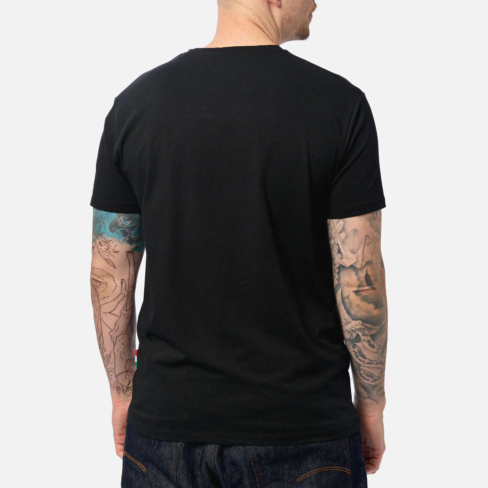 Carlo Colucci T-Shirts Roundneck 2Pack Black