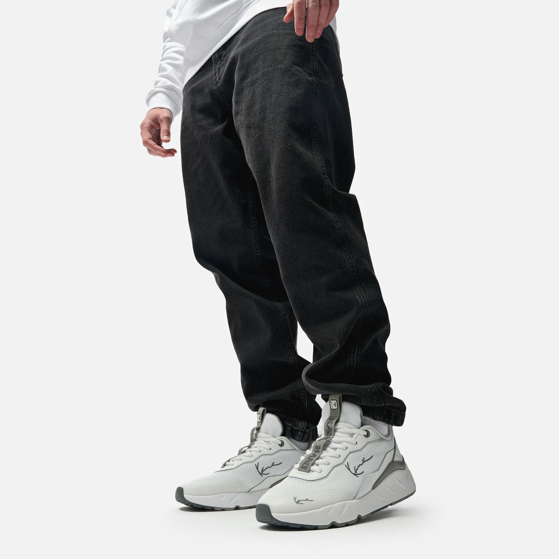 Karl Kani Hood Runner Sneaker White/Grey