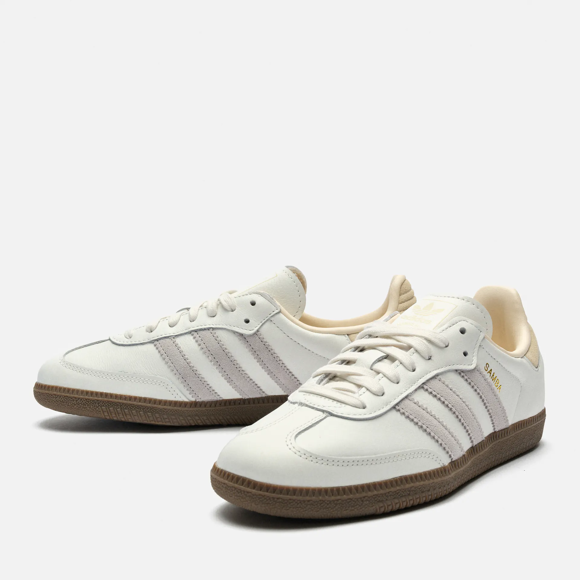 Adidas originals samba sneaker in white hotsell