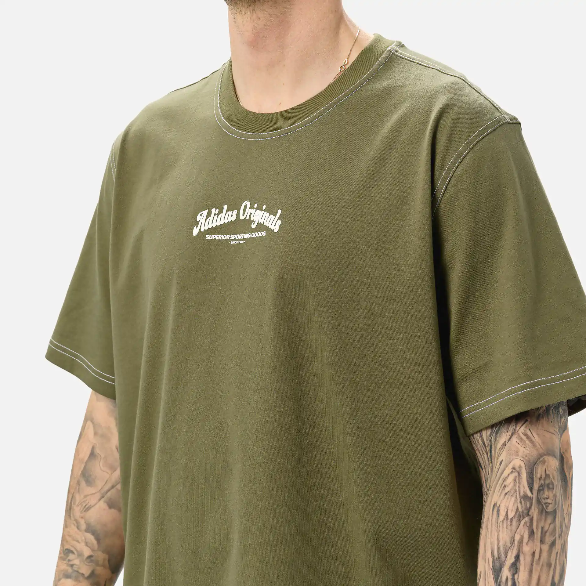 adidas Originals Wabash T-Shirt Olive Strata