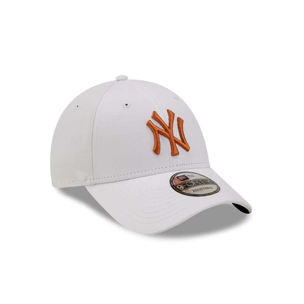 New Era 9FORTY New York Yankees Cap White / Copper