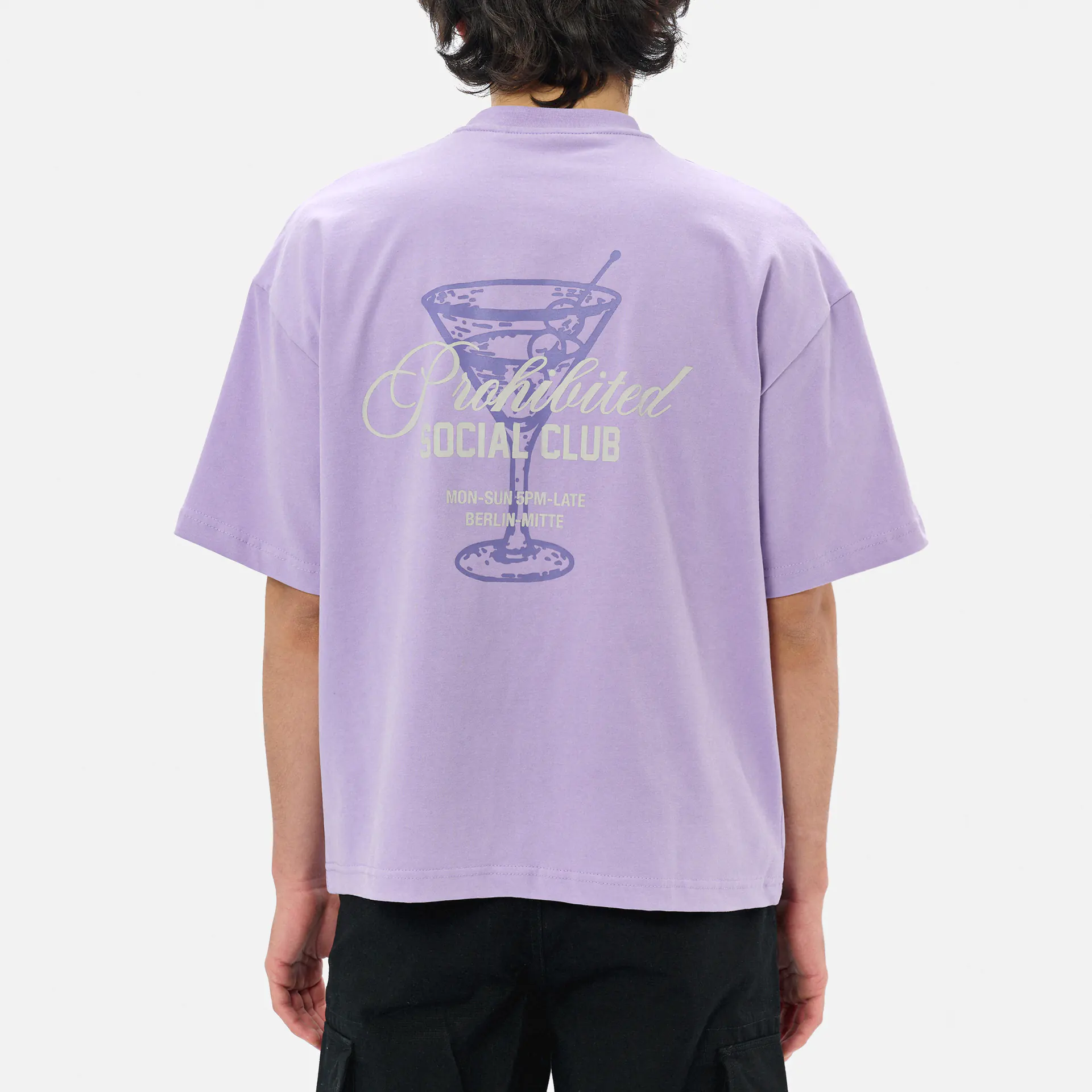 Prohibited SC Martini T-Shirt Lavender