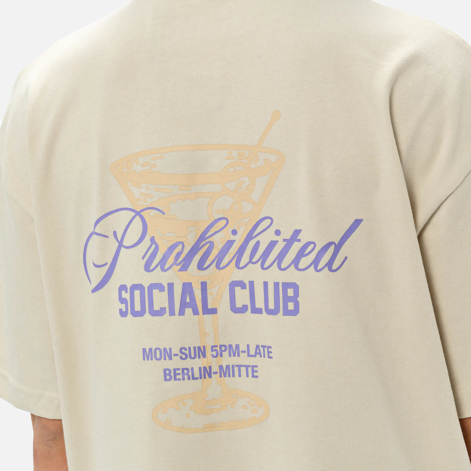 Prohibited SC Martini T-Shirt Vanilla