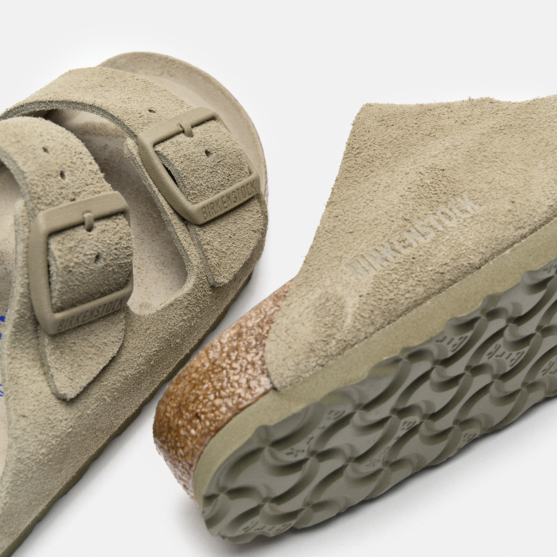 Birkenstock arizona khaki leather online