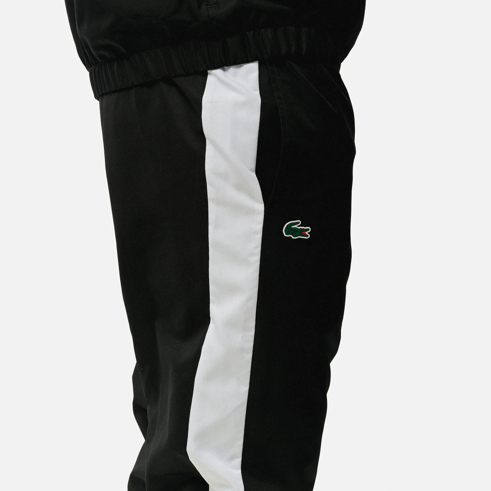 Lacoste Colorblock Tennis Tracksuit Black/White