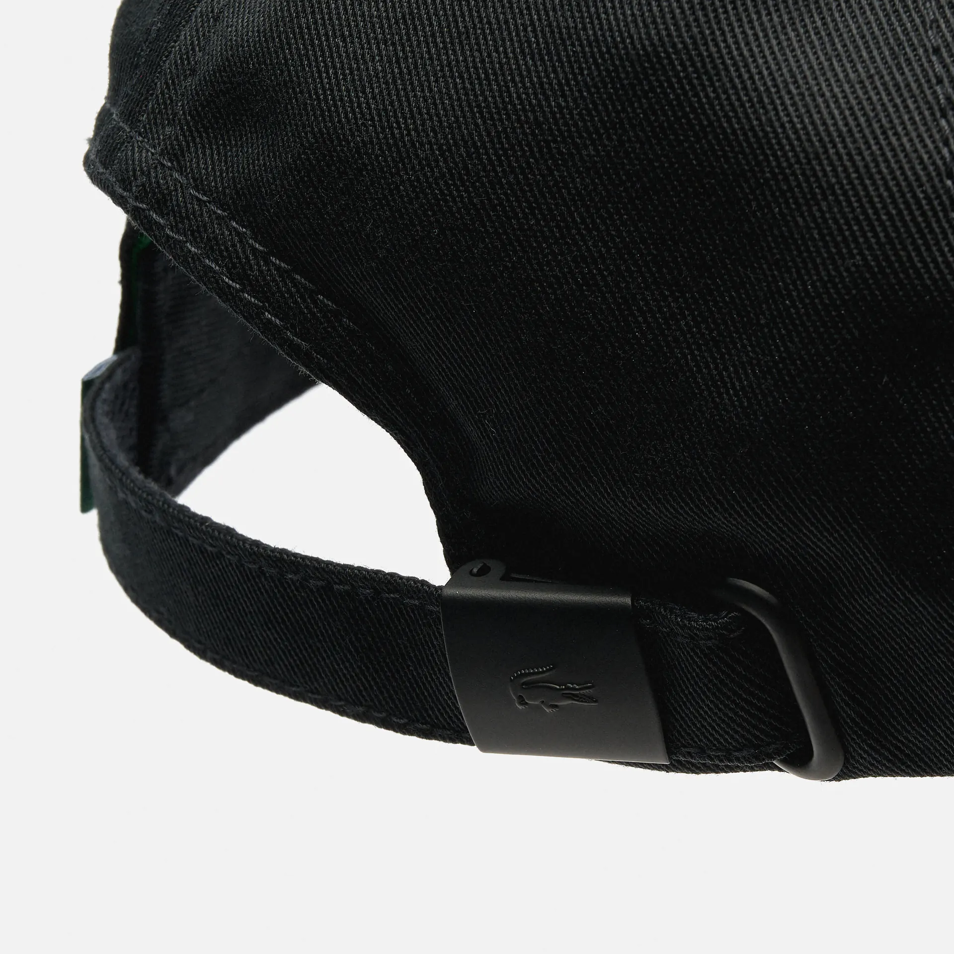 Lacoste Cotton Twill Cap Black