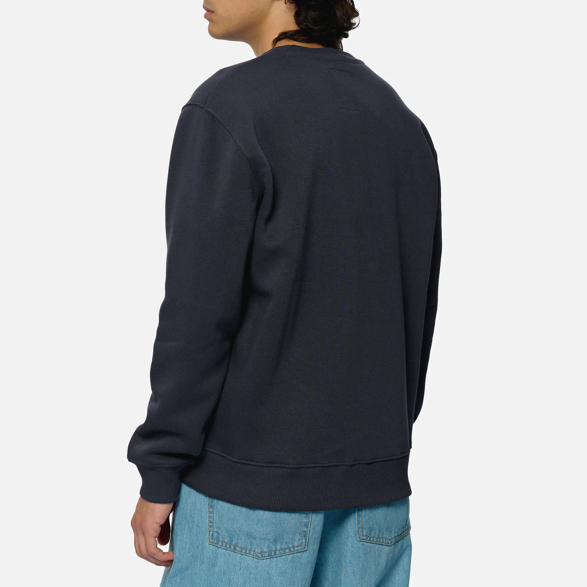 Alpha Industries Basic Sweater Small Logo Navy