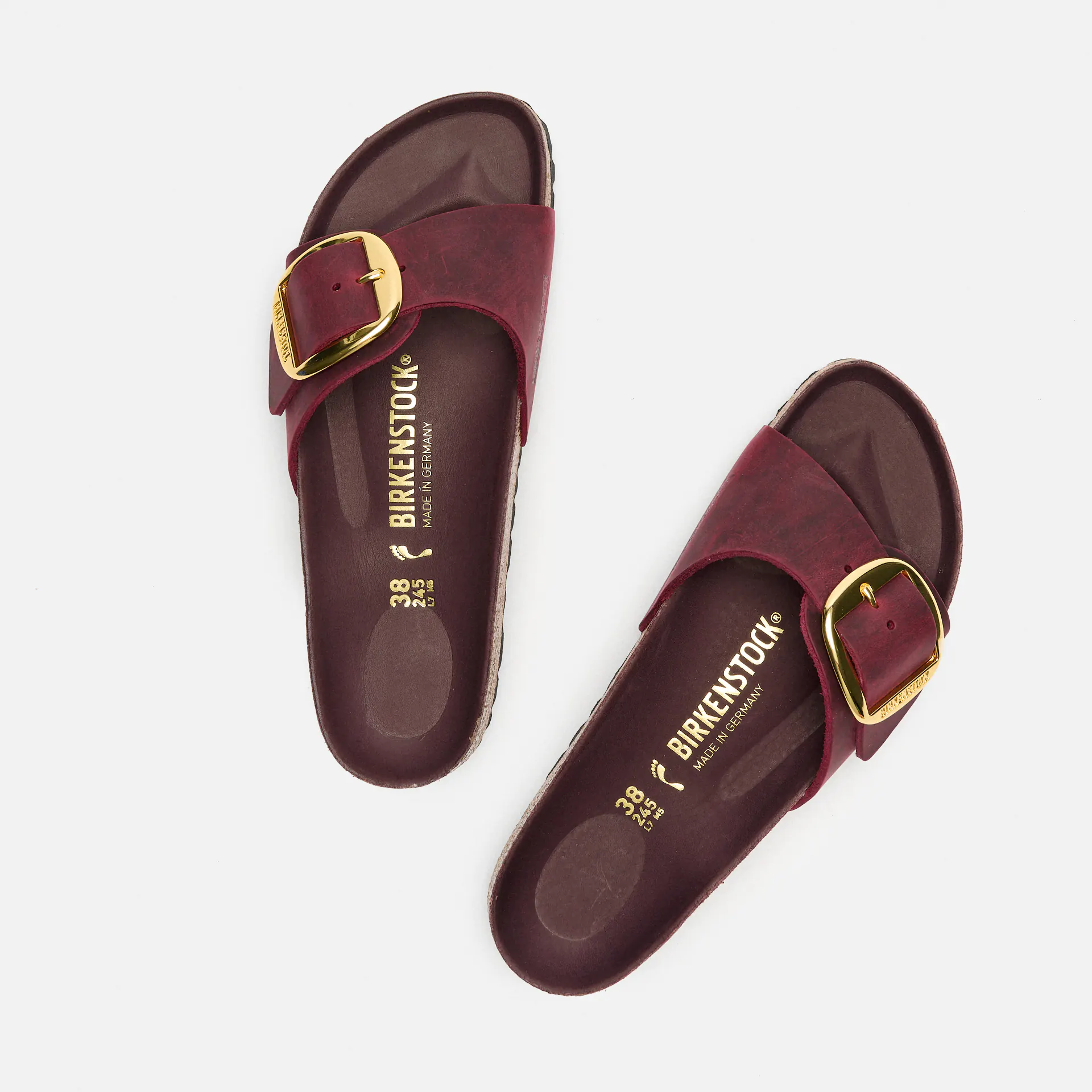 Birkenstock madrid big buckle zinfandel 37 on sale