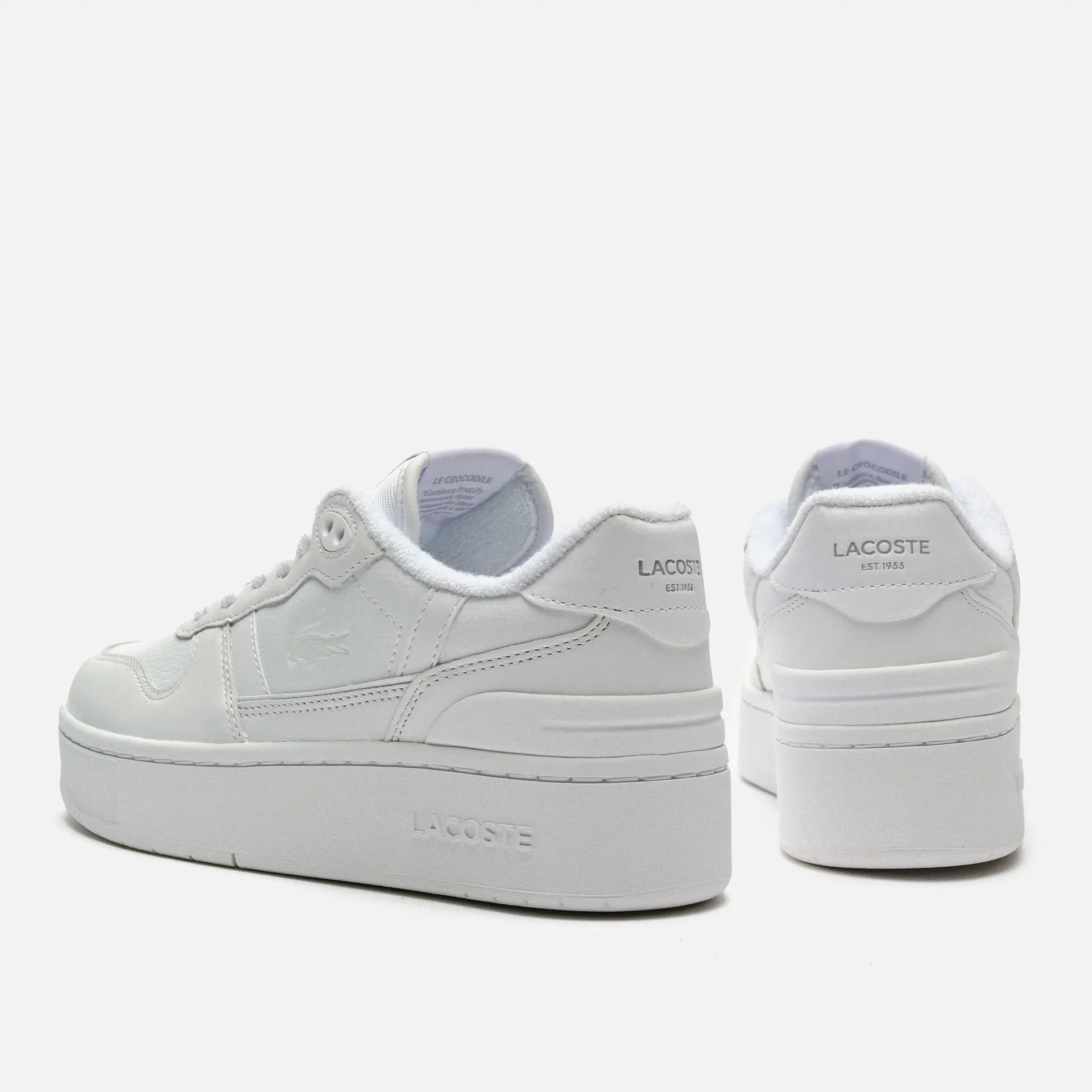 Lacoste T-CLIP Plat 224 1 SFA Sneaker White/White