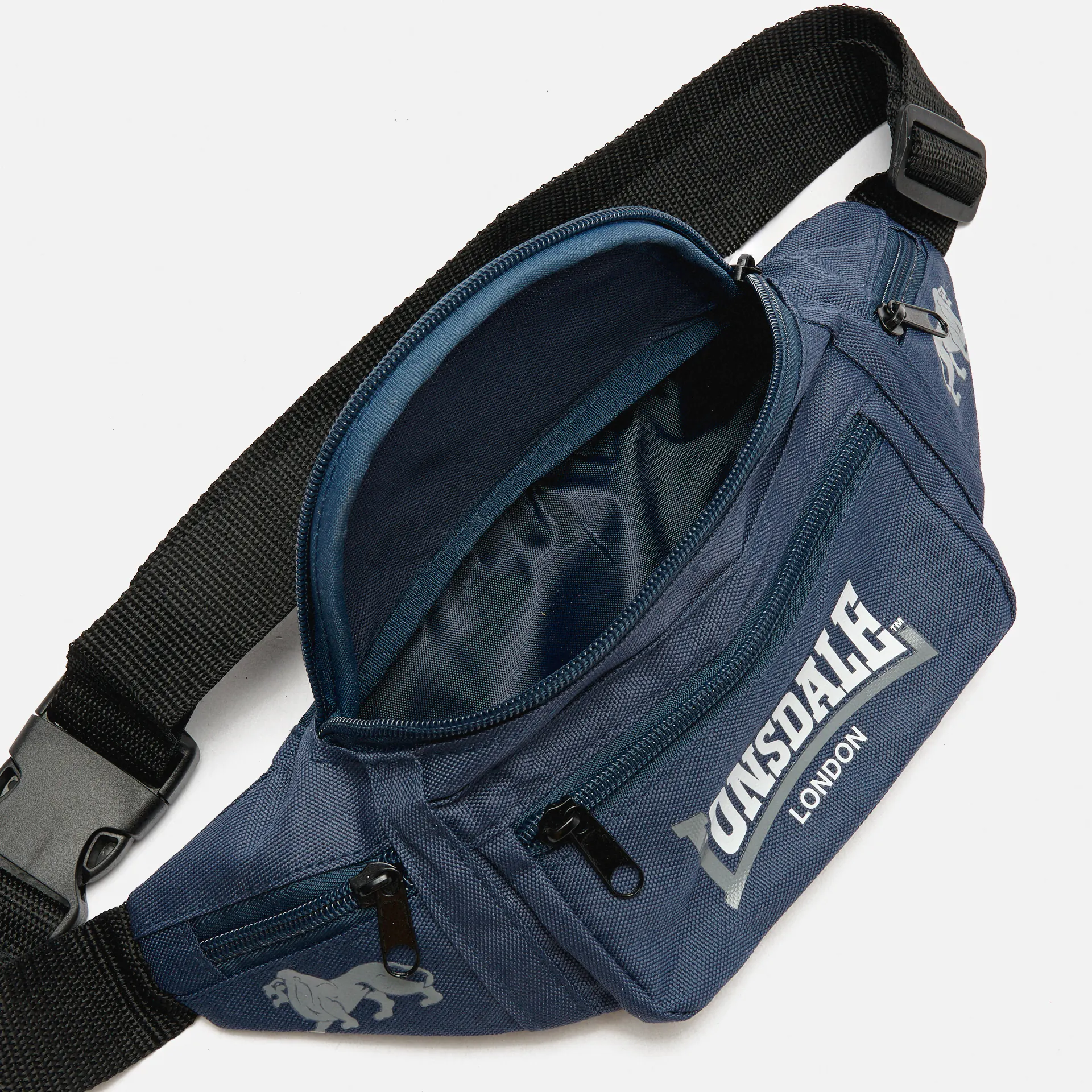 Lonsdale HIP Waistbag Navy/Grey/White