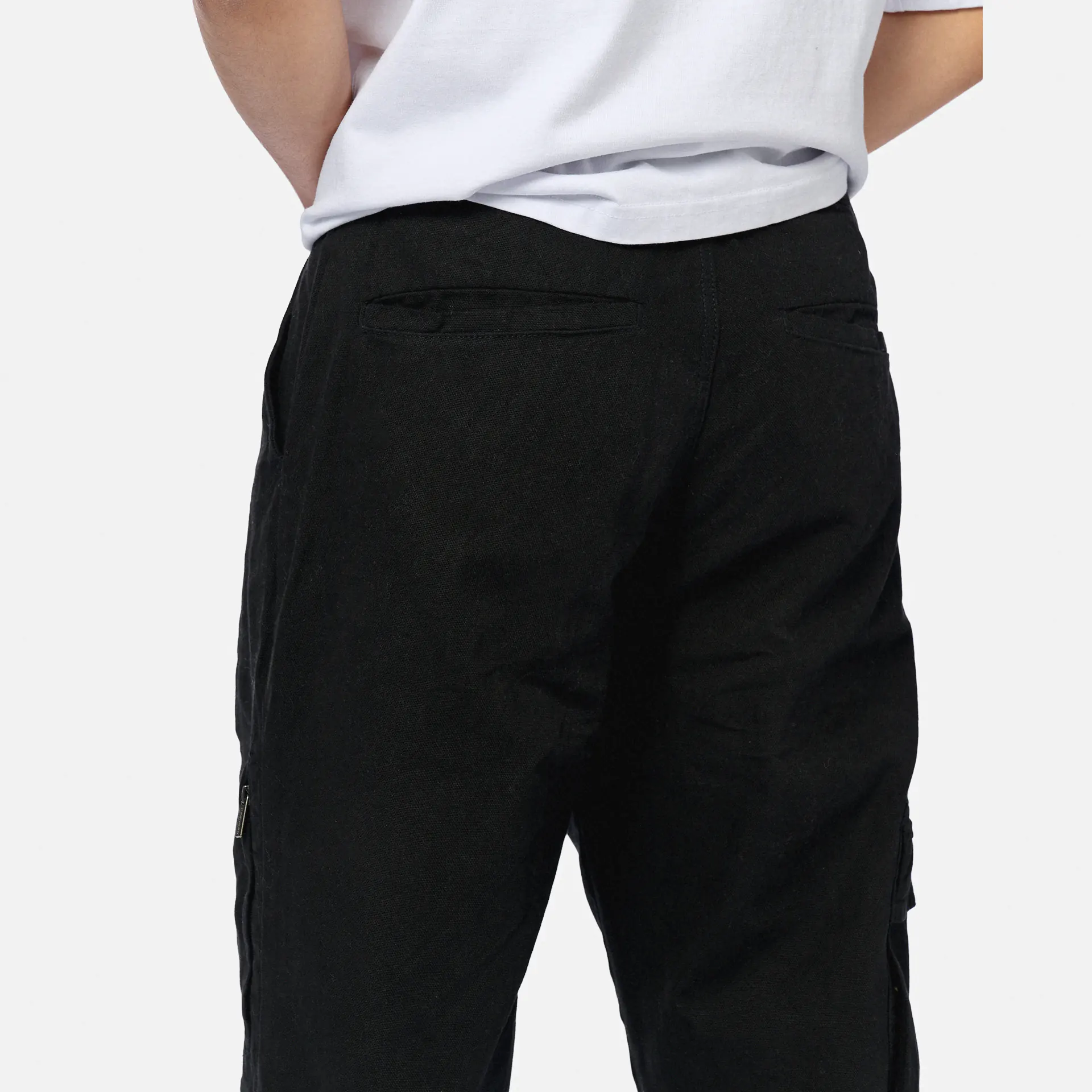 PEGADOR Macomb Cargo Pants Washed Black