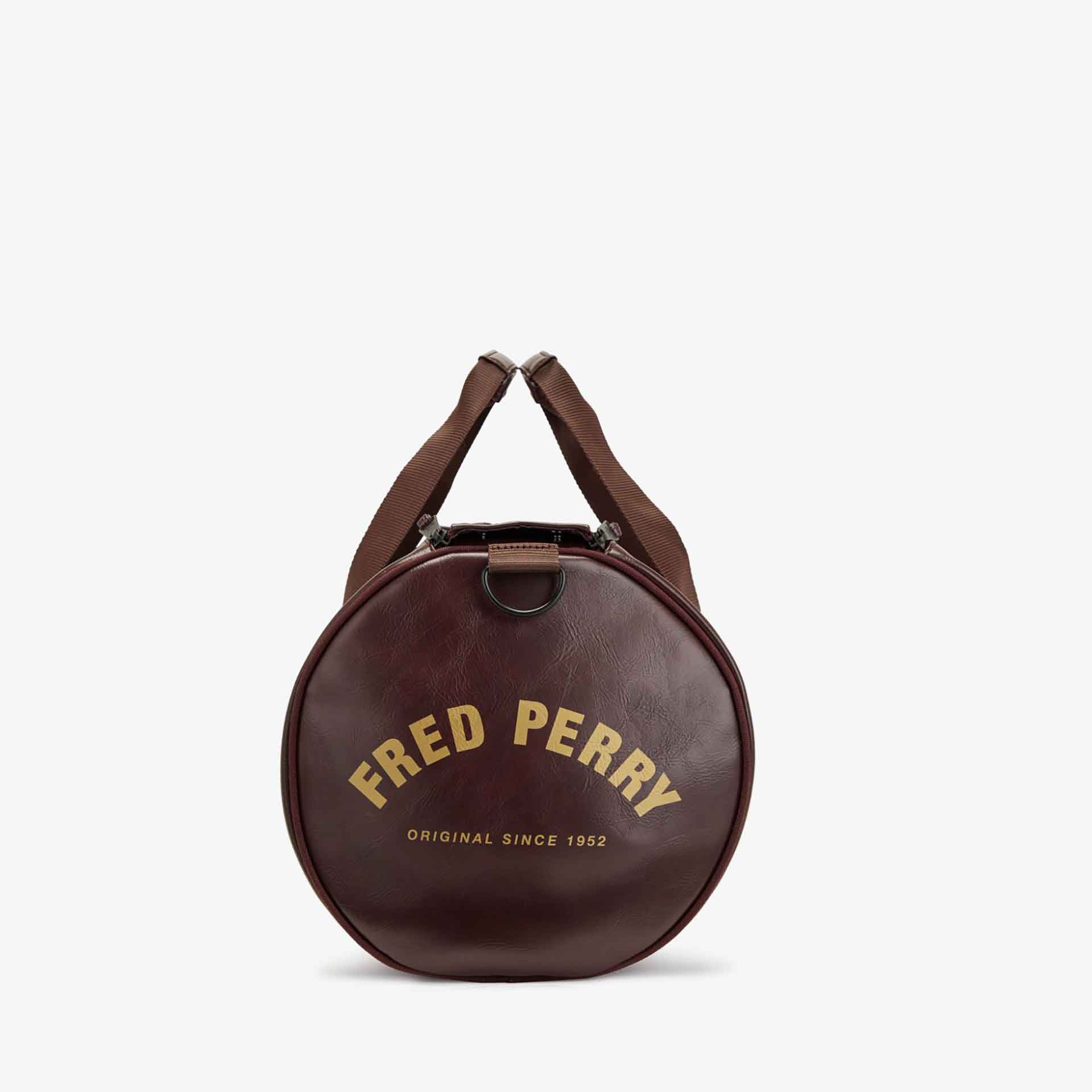 Fred Perry Tonal PU Barrel Bag Port