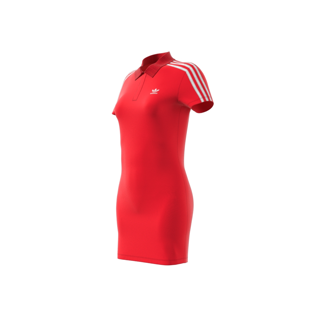 Adidas Tee Dress Vivid Red
