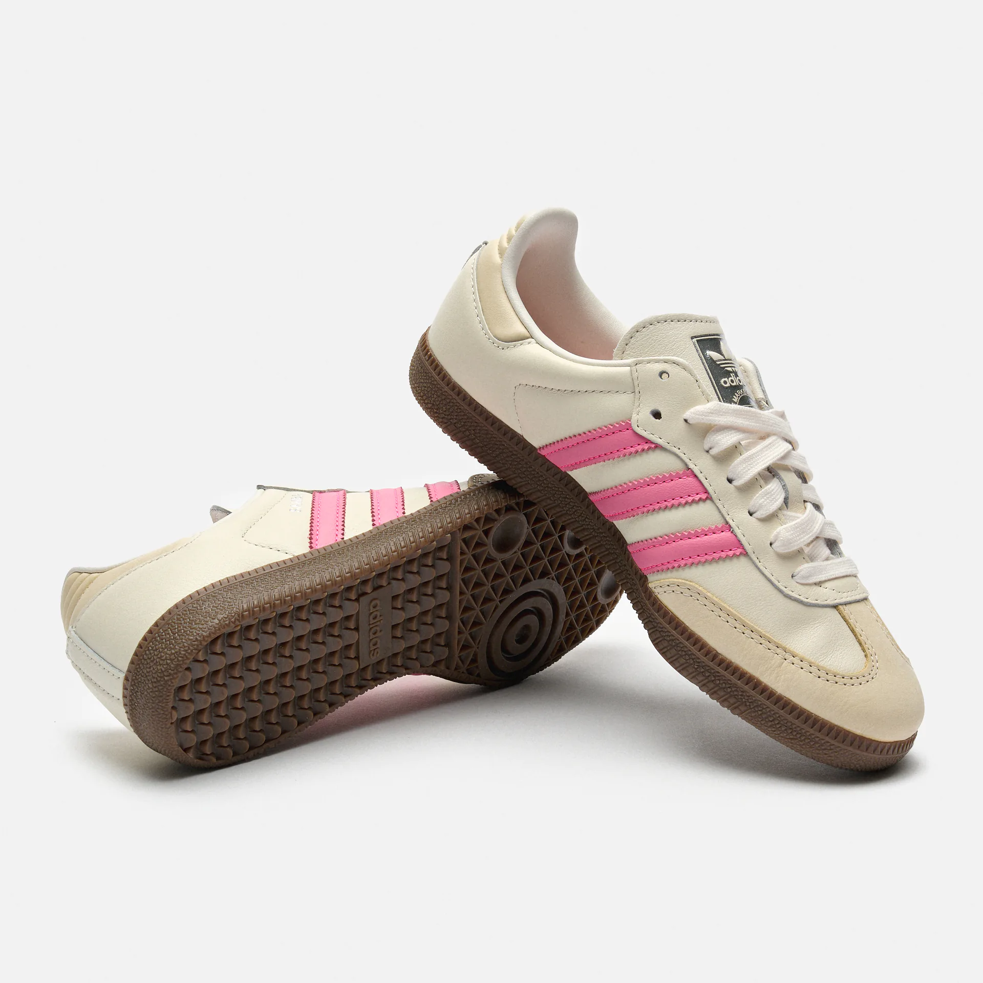 adidas Originals Samba OG Sneaker Cloud White Lucid Pink Wonder White