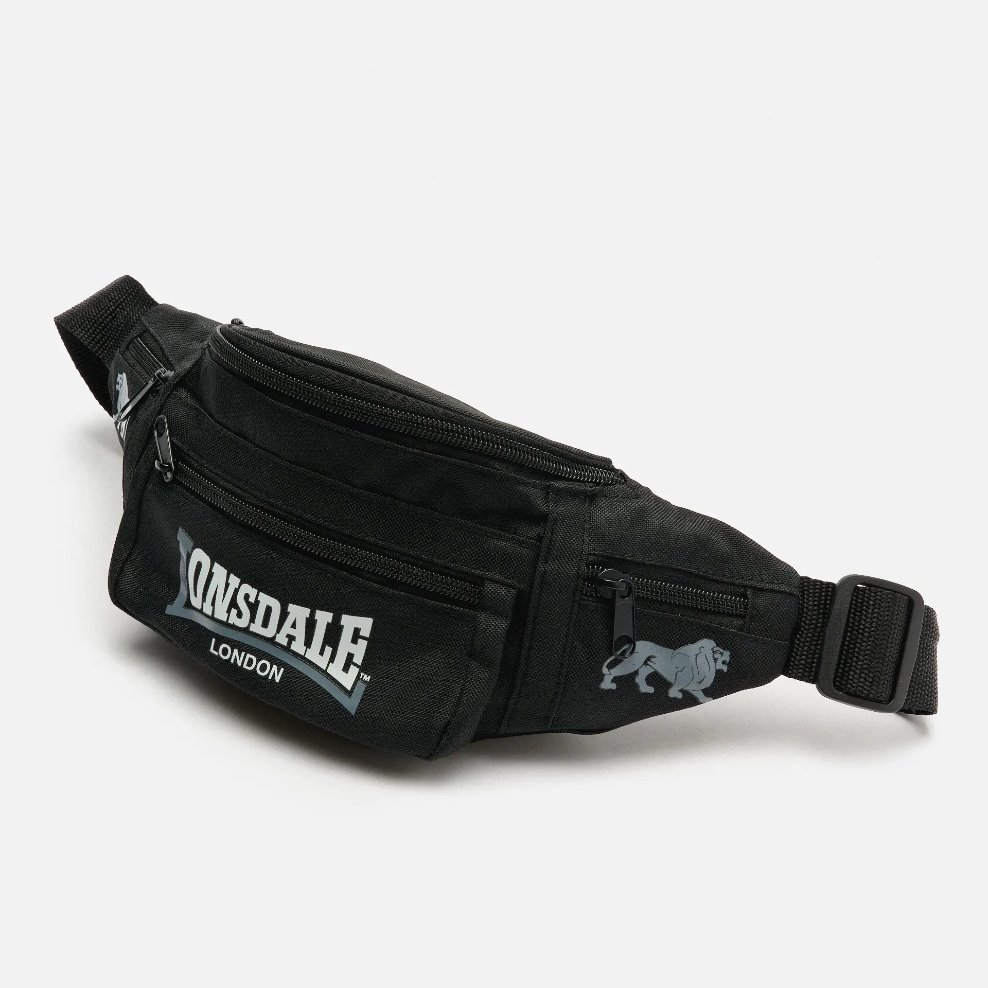 Lonsdale HIP Waistbag Black/Grey