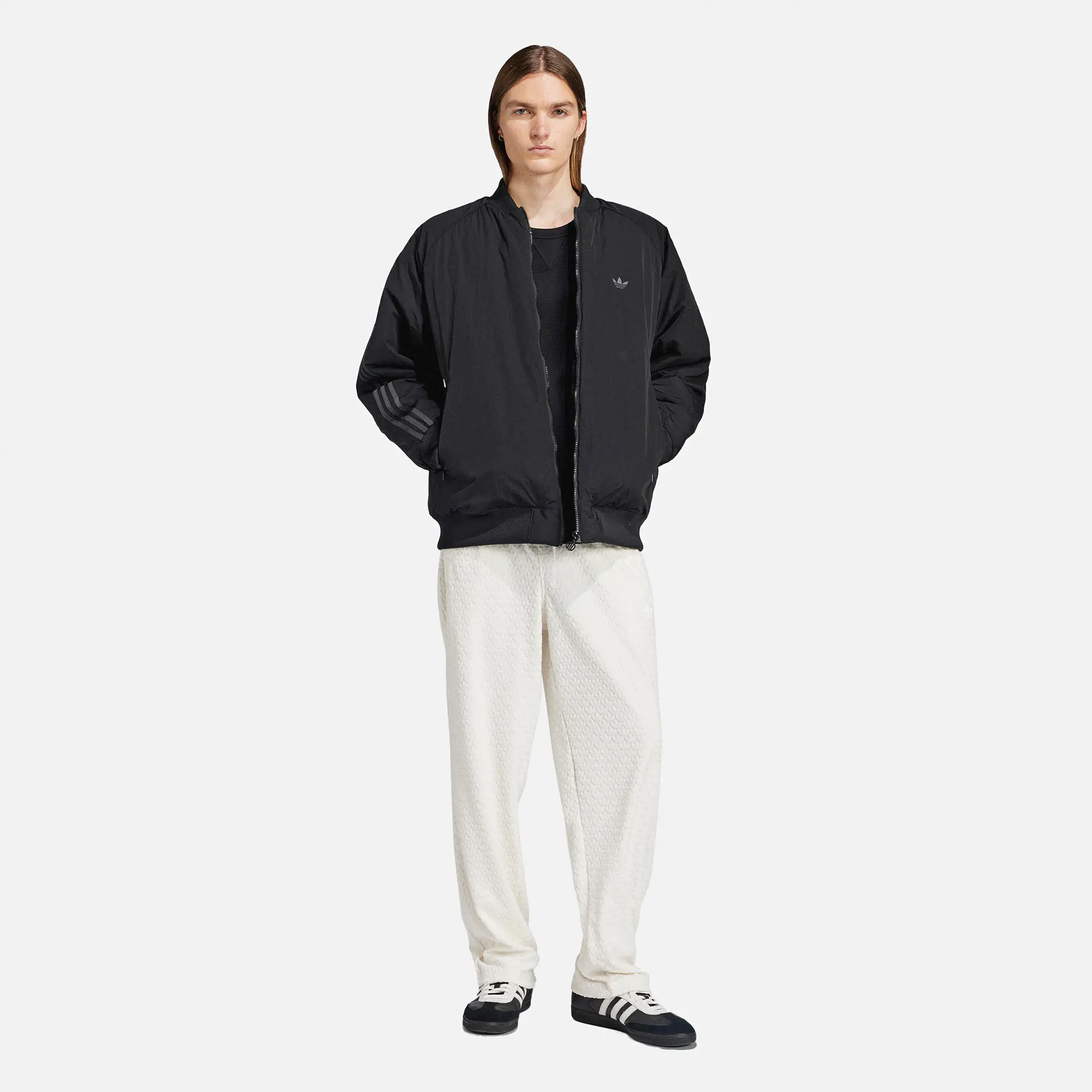 adidas Originals Q12 Monogram Trackpant Off White