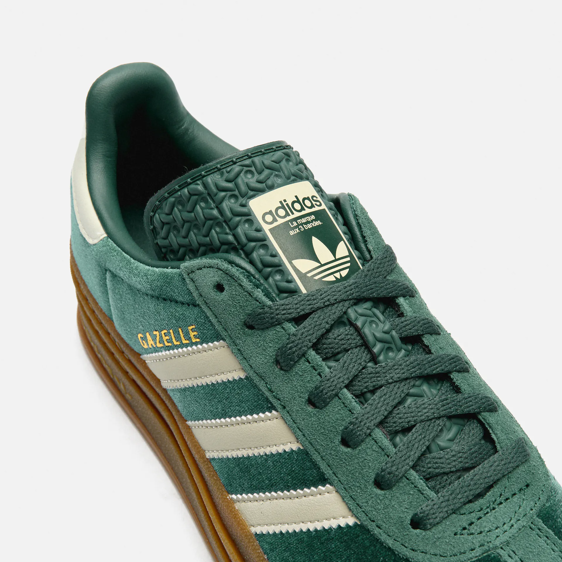 adidas Originals Gazelle Bold Sneaker Mineral Green Putty Grey