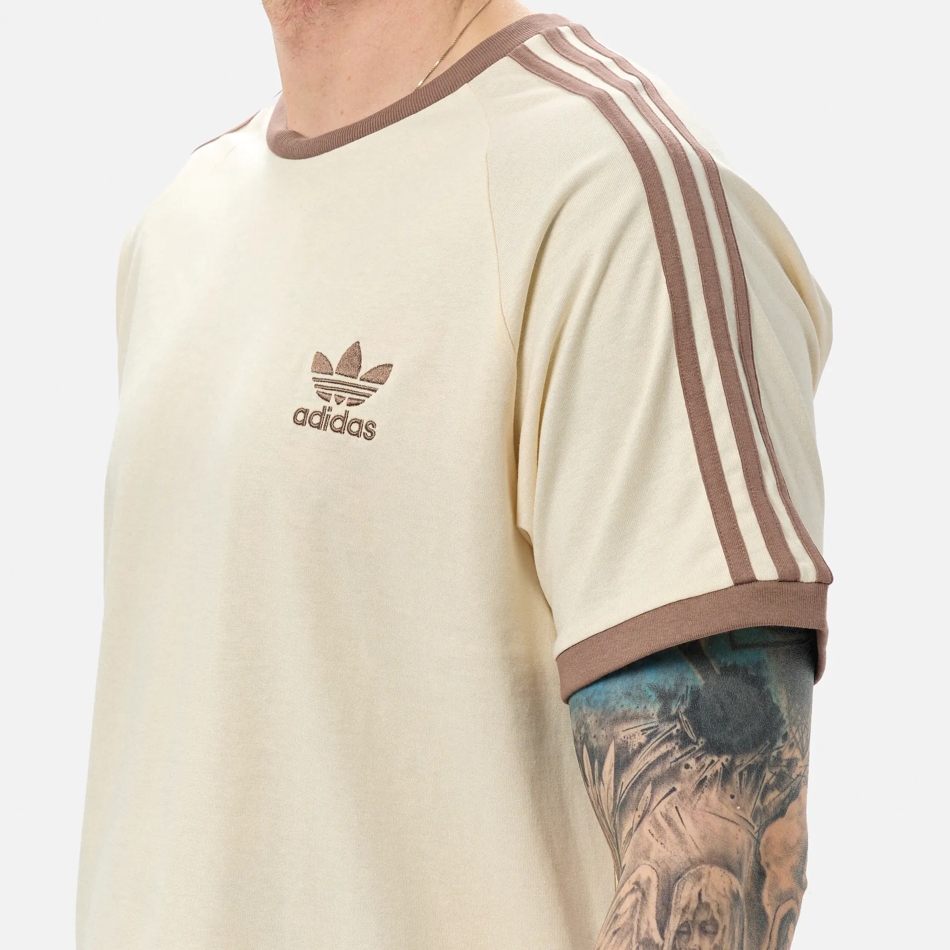 adidas Originals 3-Stripes T-Shirt Wonder White