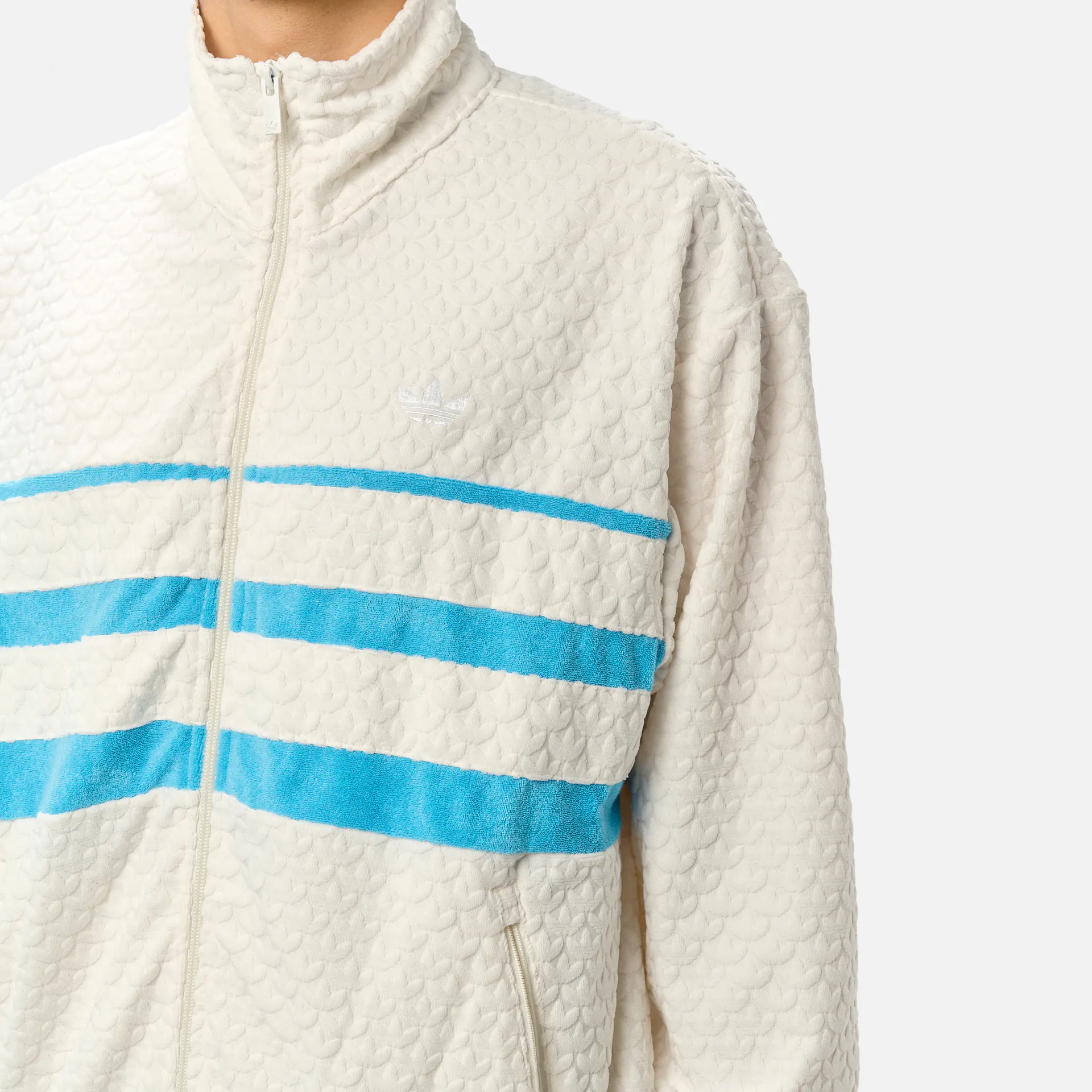 adidas Originals Q12 Monogram Track Jacket Cloud White