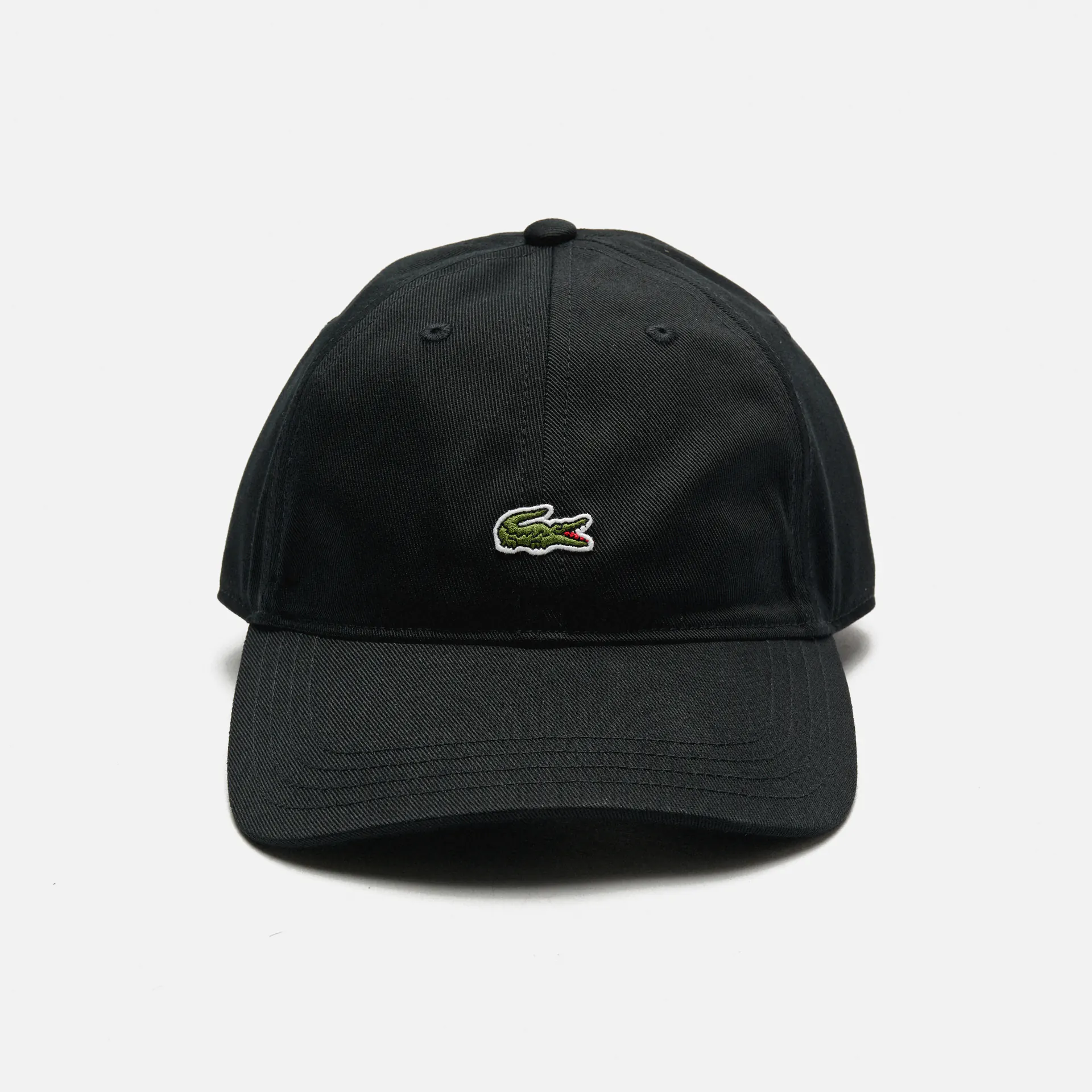 Lacoste Cotton Twill Cap Black